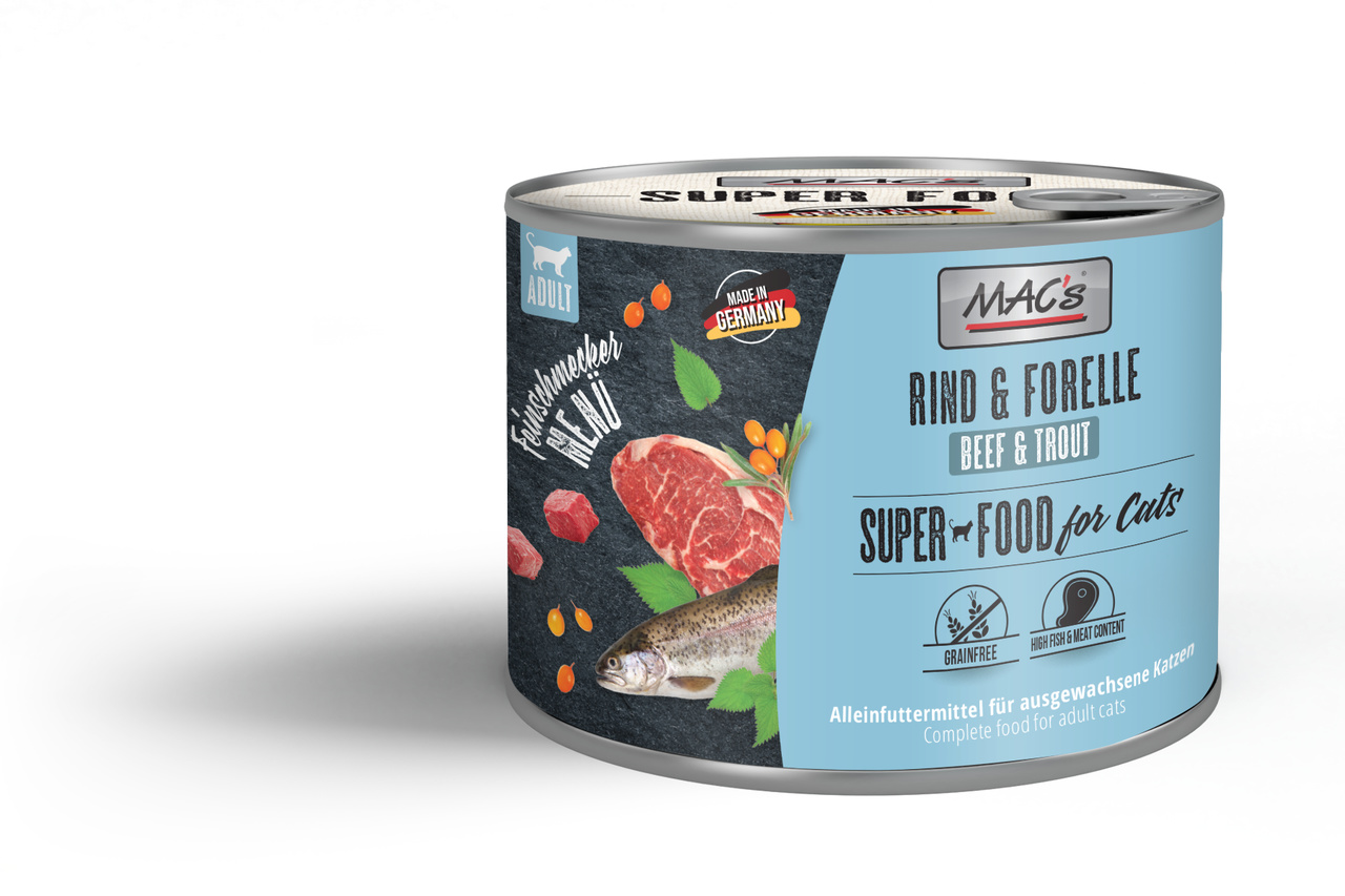 MAC's Cat Feinschmecker Rind & Forelle 200g