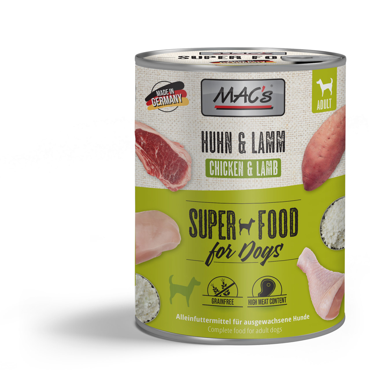 MAC's Dog Huhn & Lamm 800g