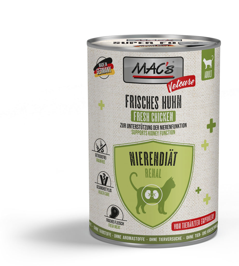 MAC's Cat Vetcare Nierendiät Huhn 400g