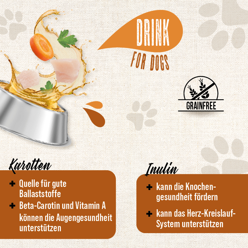 MAC's Dog Paw Power Drink Huhn 185g