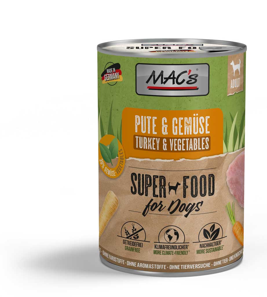 MAC's Dog Pute & Gemüse 400g