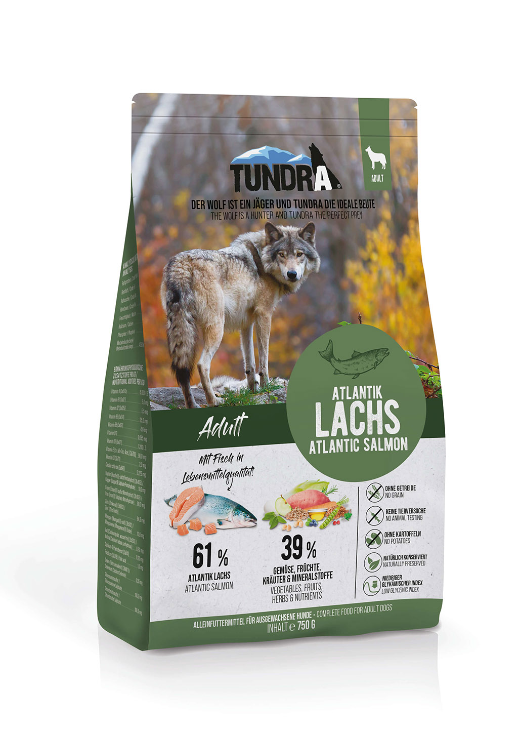 Tundra Dog Atlantik Lachs 750g Tundra Dog Atlantik Lachs 750g