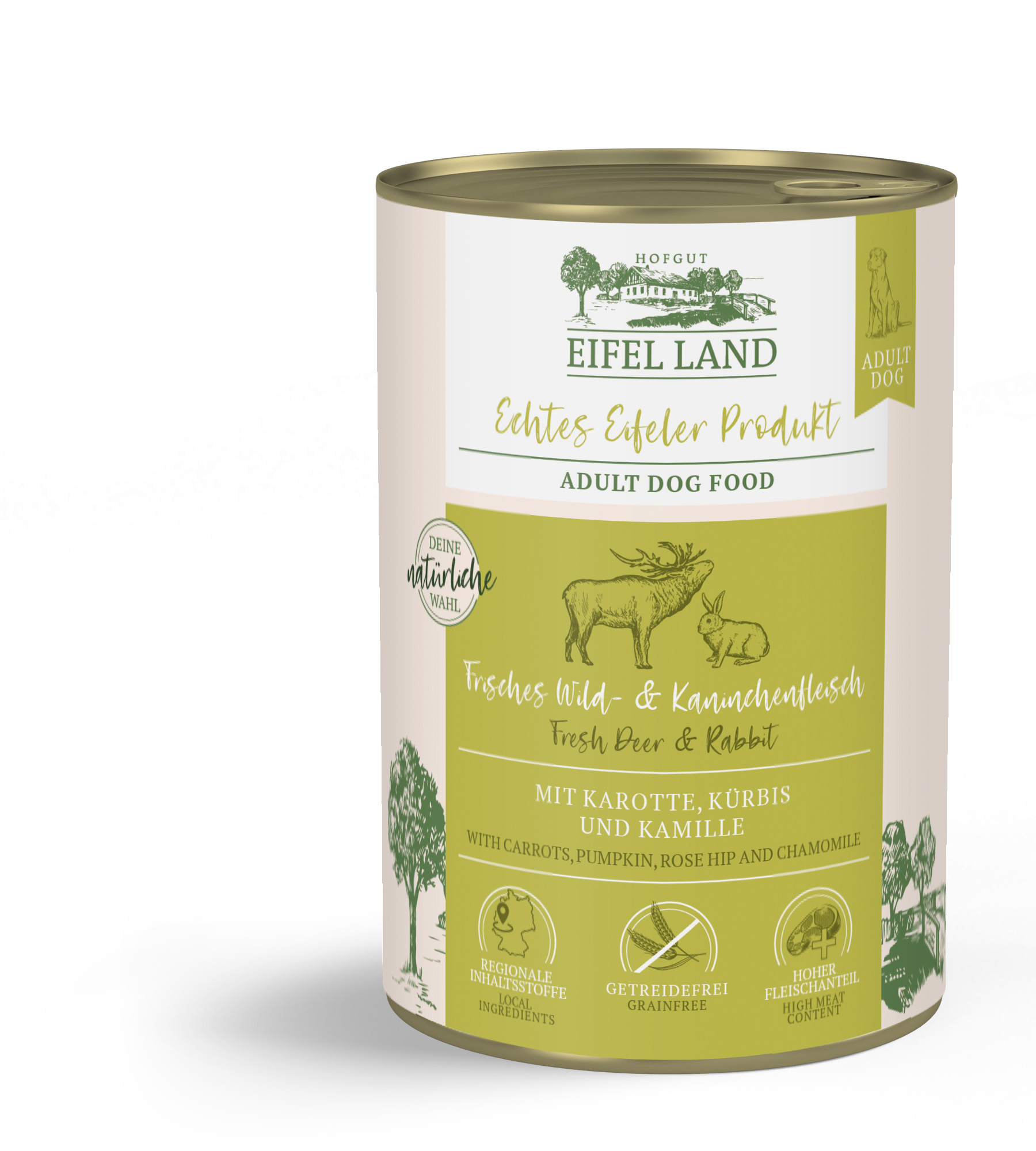 Eifel Land Dog fr. Wild- & Kaninchenfleisch 400g