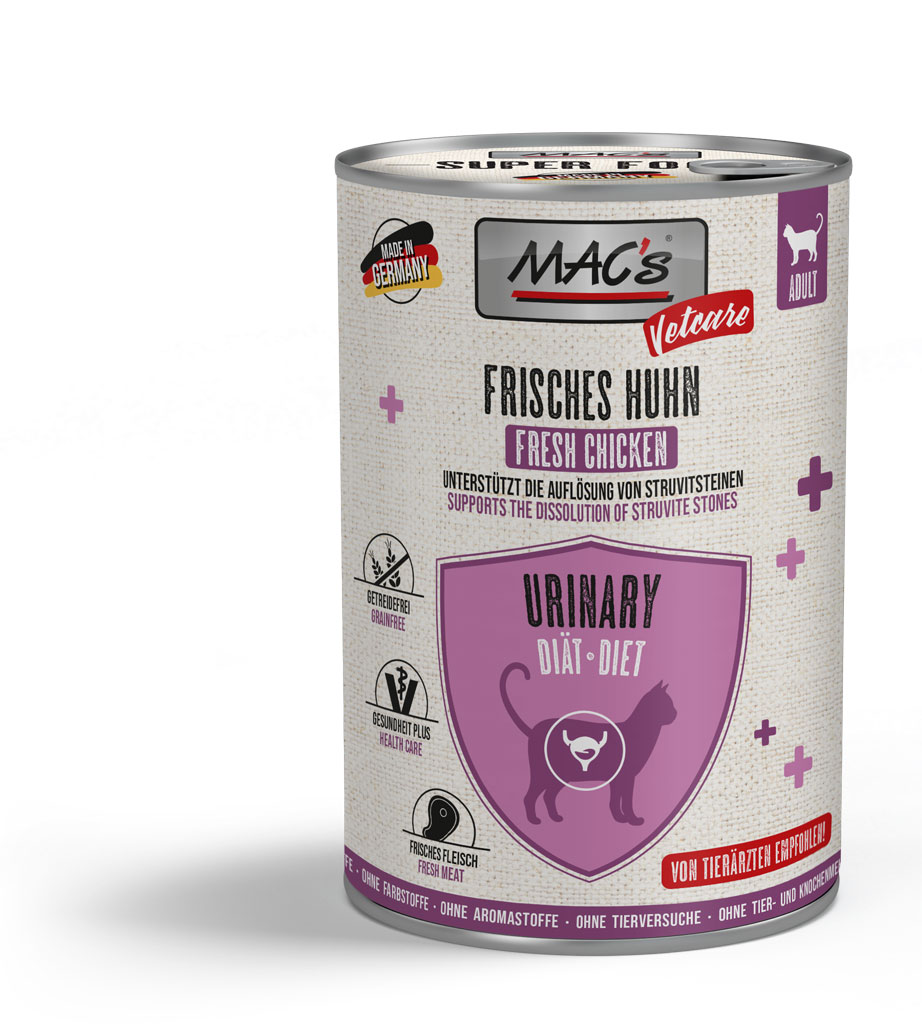 MAC's Cat Vetcare Urinary Huhn 400g