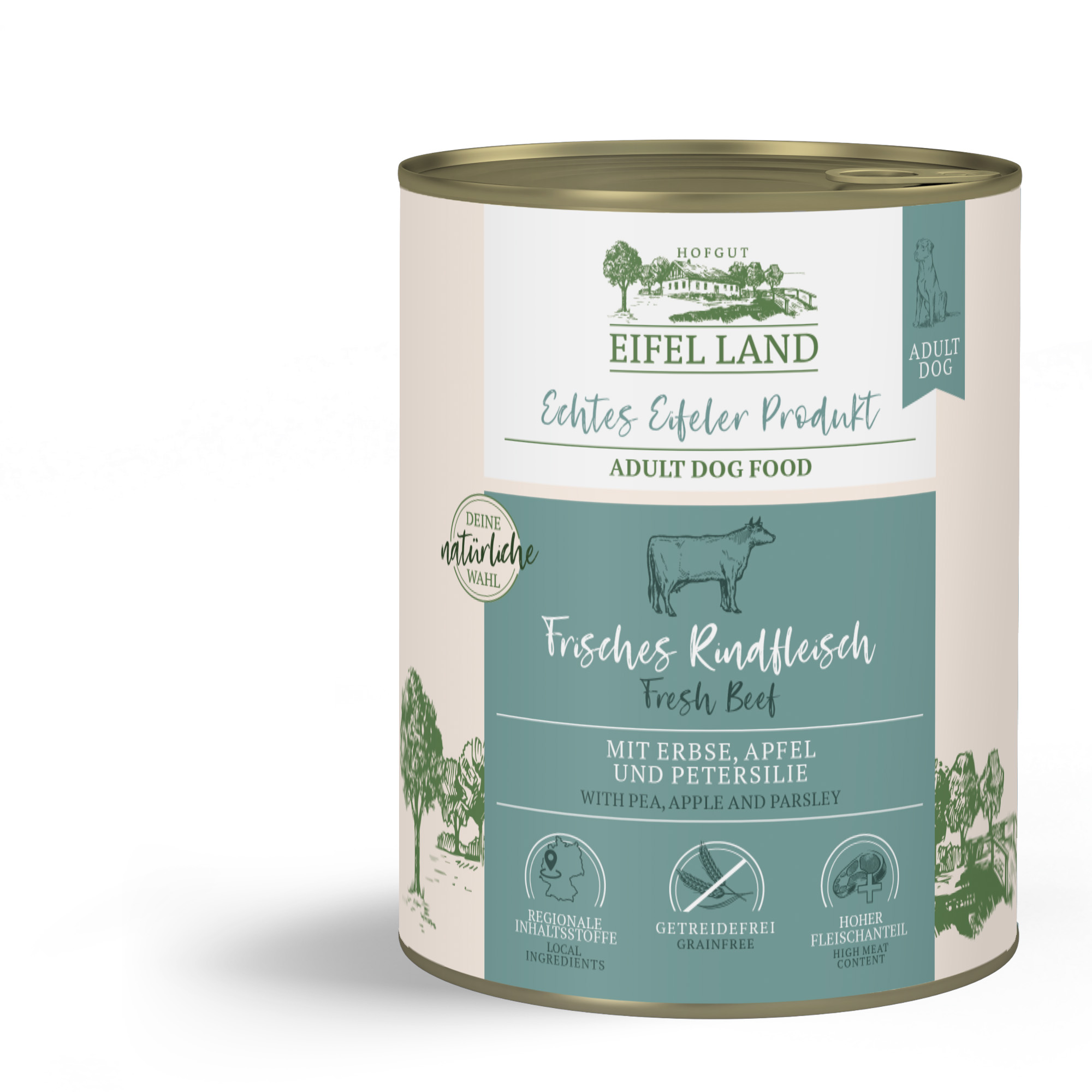 Eifel Land Dog frisches Rindfleisch 800g