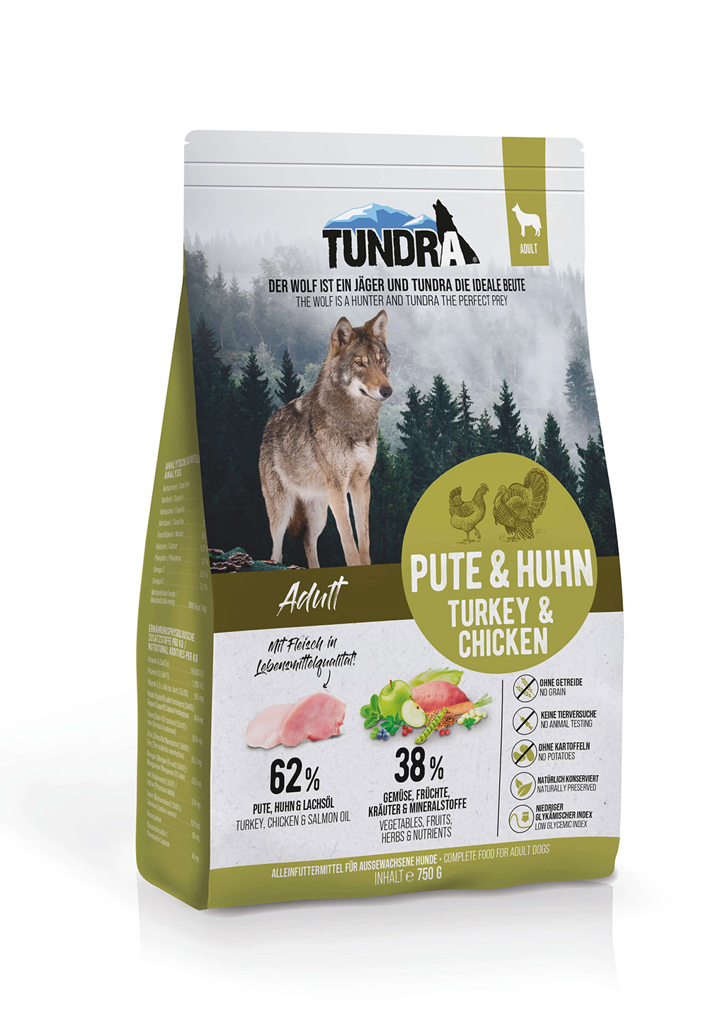 Tundra Dog Pute & Huhn 750g Tundra Dog Pute & Huhn 750g