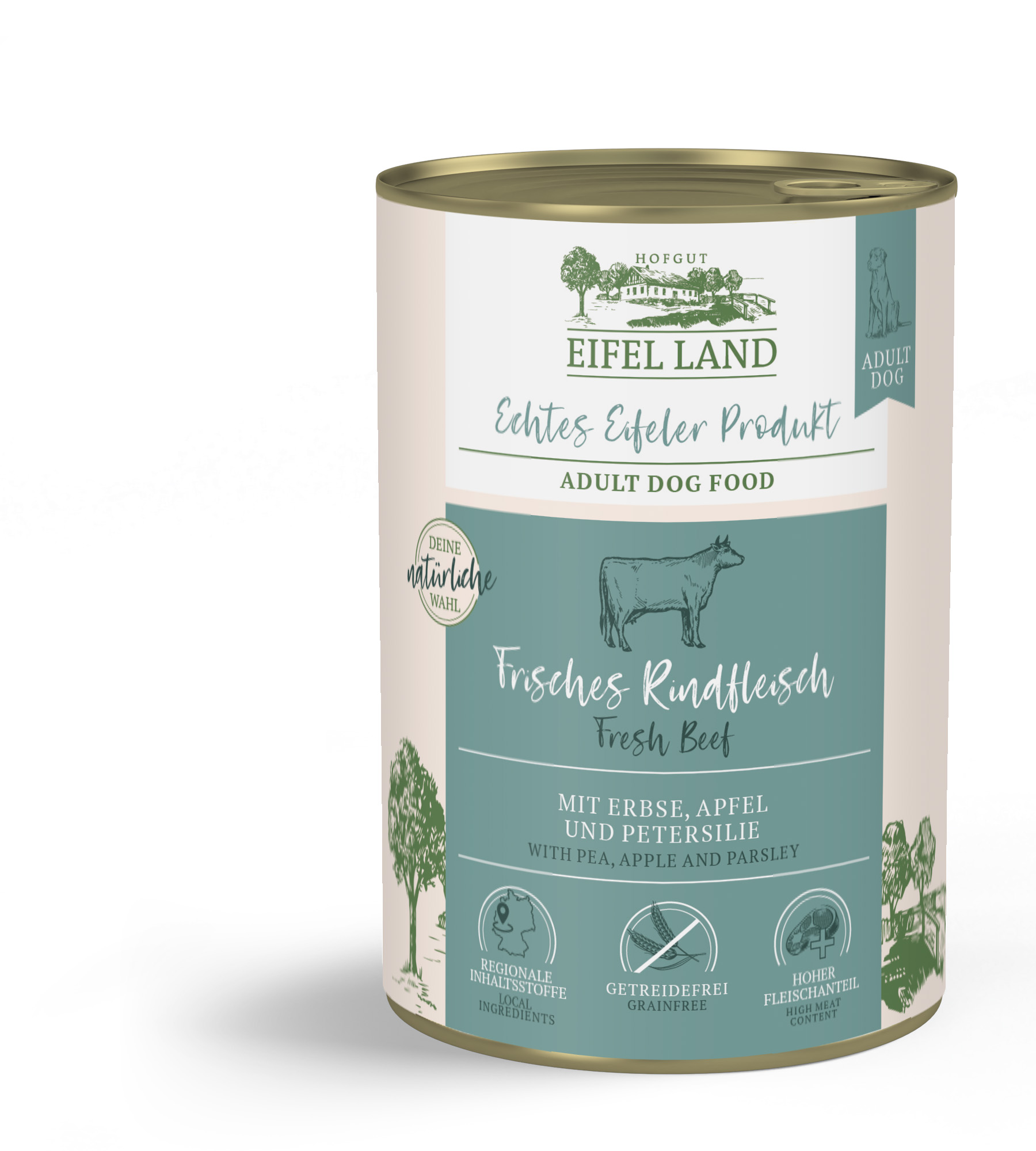 Eifel Land Dog frisches Rindfleisch 400g