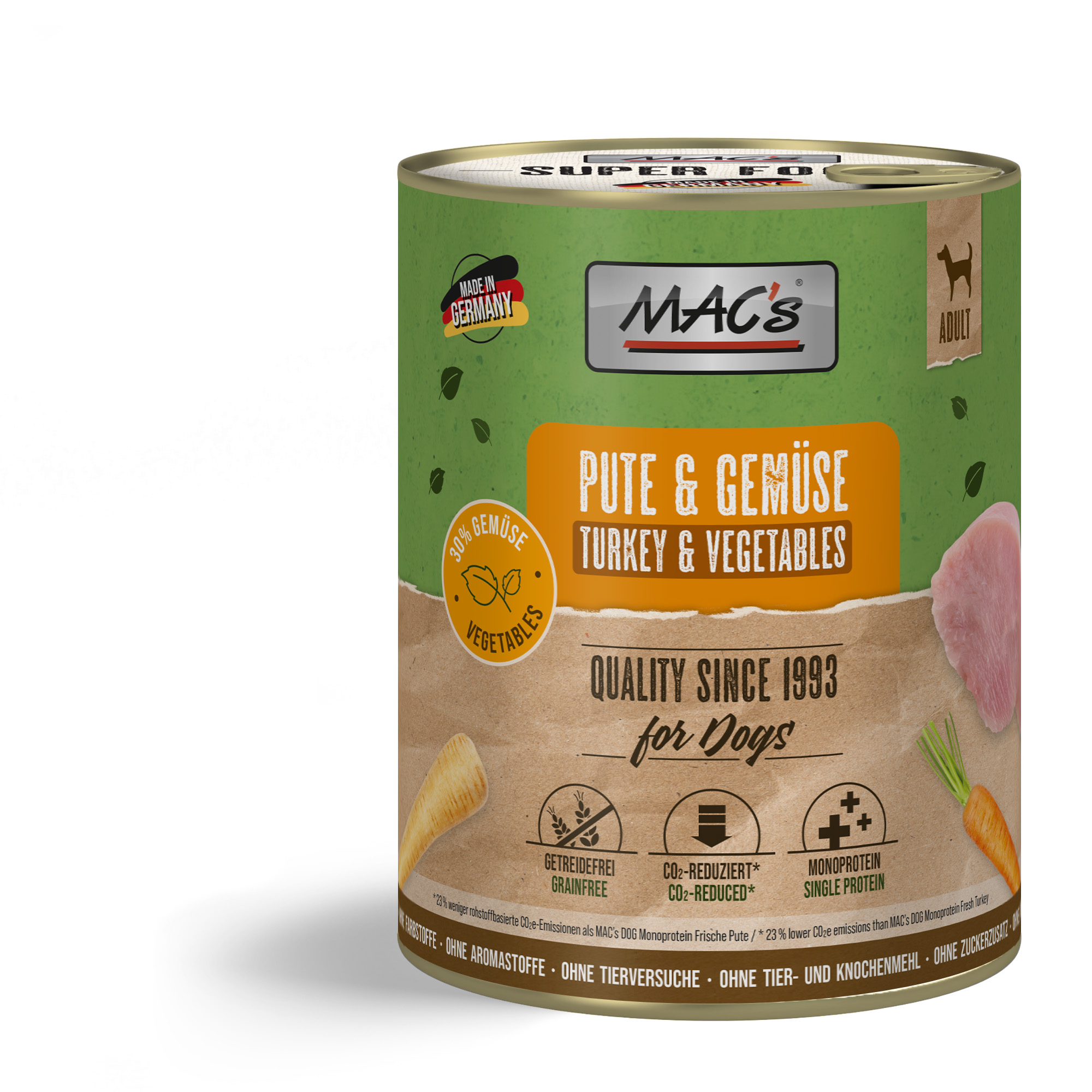 MAC's Dog Pute & Gemüse 800g