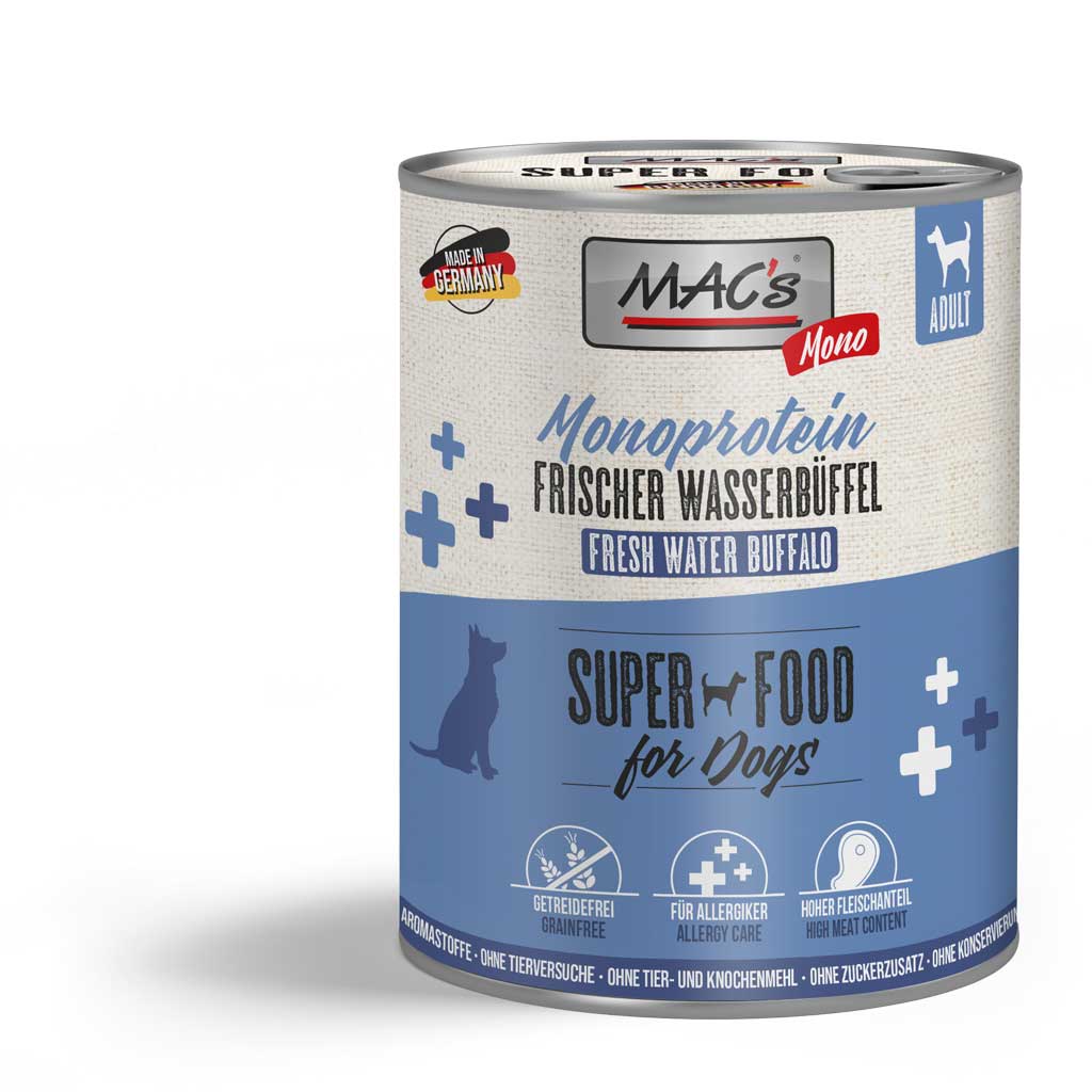 MAC's Dog Mono Wasserbüffel 800g