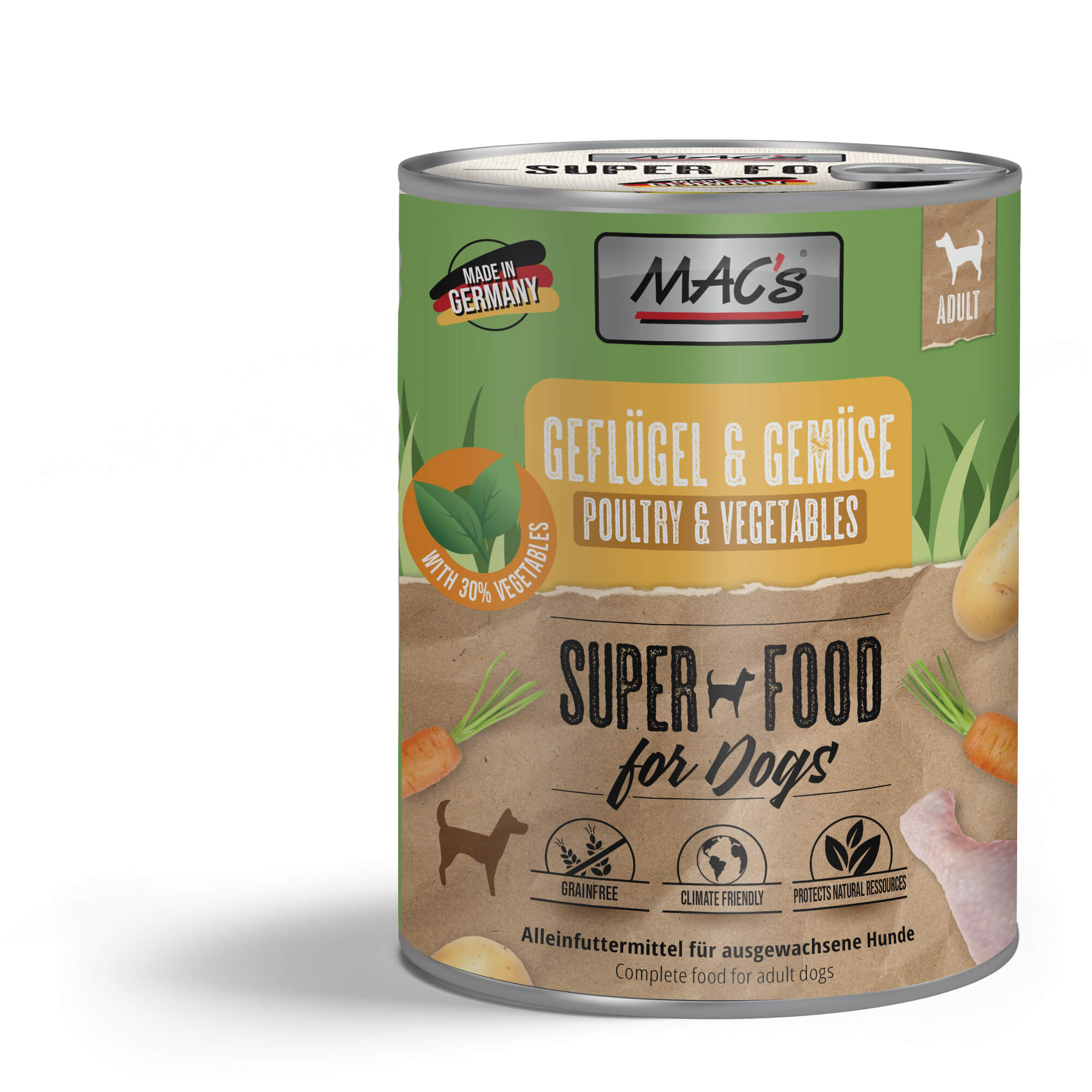 MAC's Dog Geflügel & Gemüse 800g