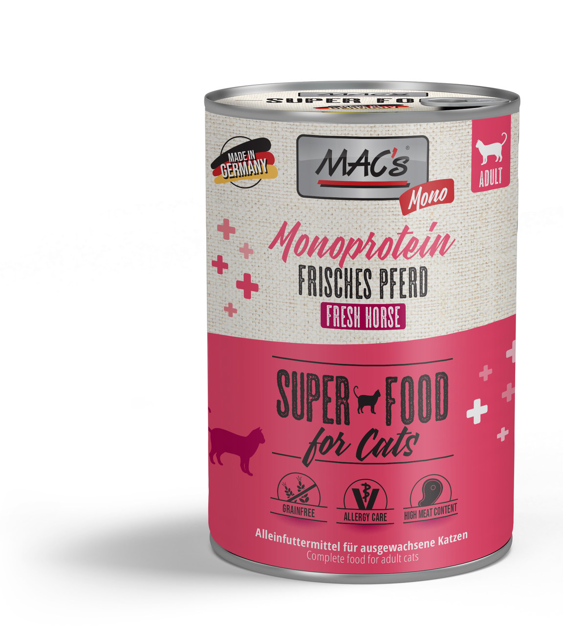 MAC's Cat Mono frisches Pferd 400g