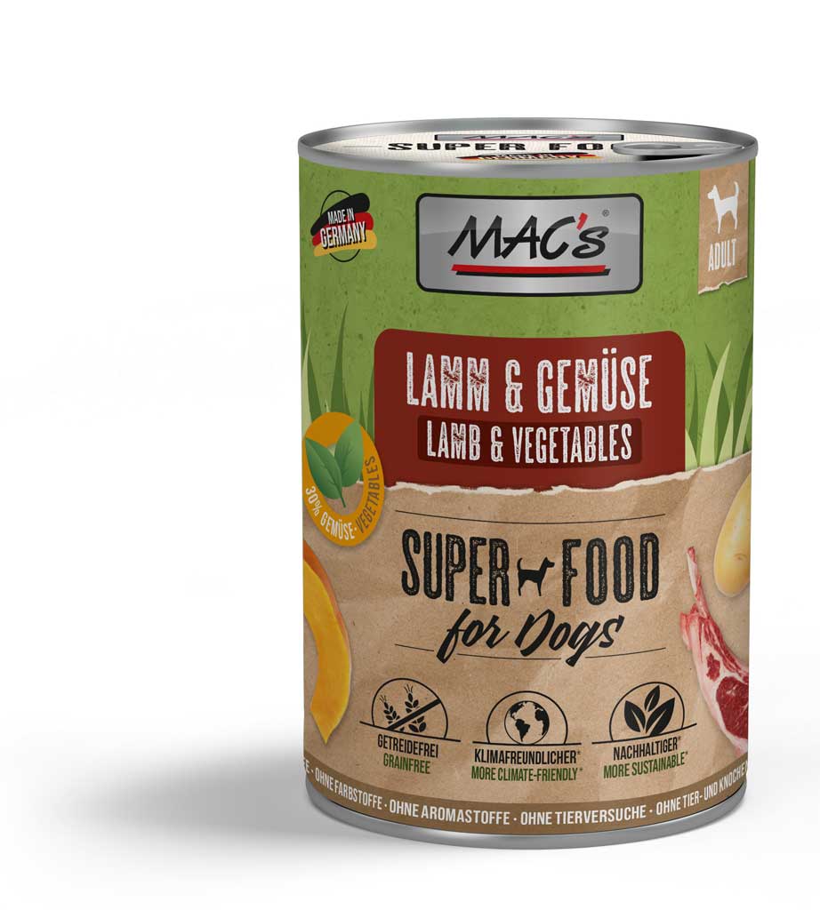 MAC's Dog Lamm & Gemüse 400g