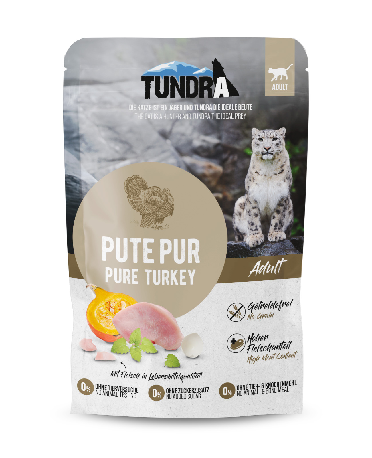 Tundra Cat Pouchpack Pute Pur 85g
