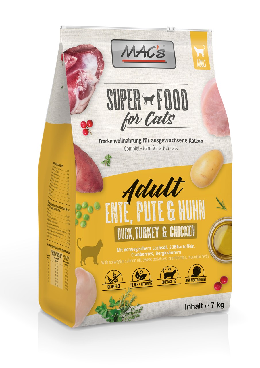 MAC's Cat Ente, Pute & Huhn 7kg MAC's Cat Ente, Pute & Huhn 7kg