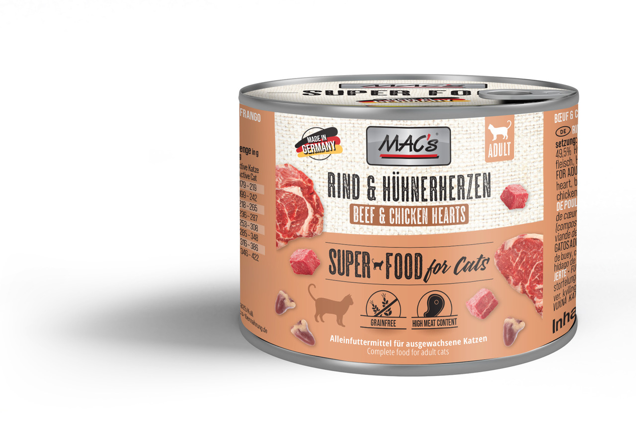 MAC's Cat Rind & Hühnerherzen 200g