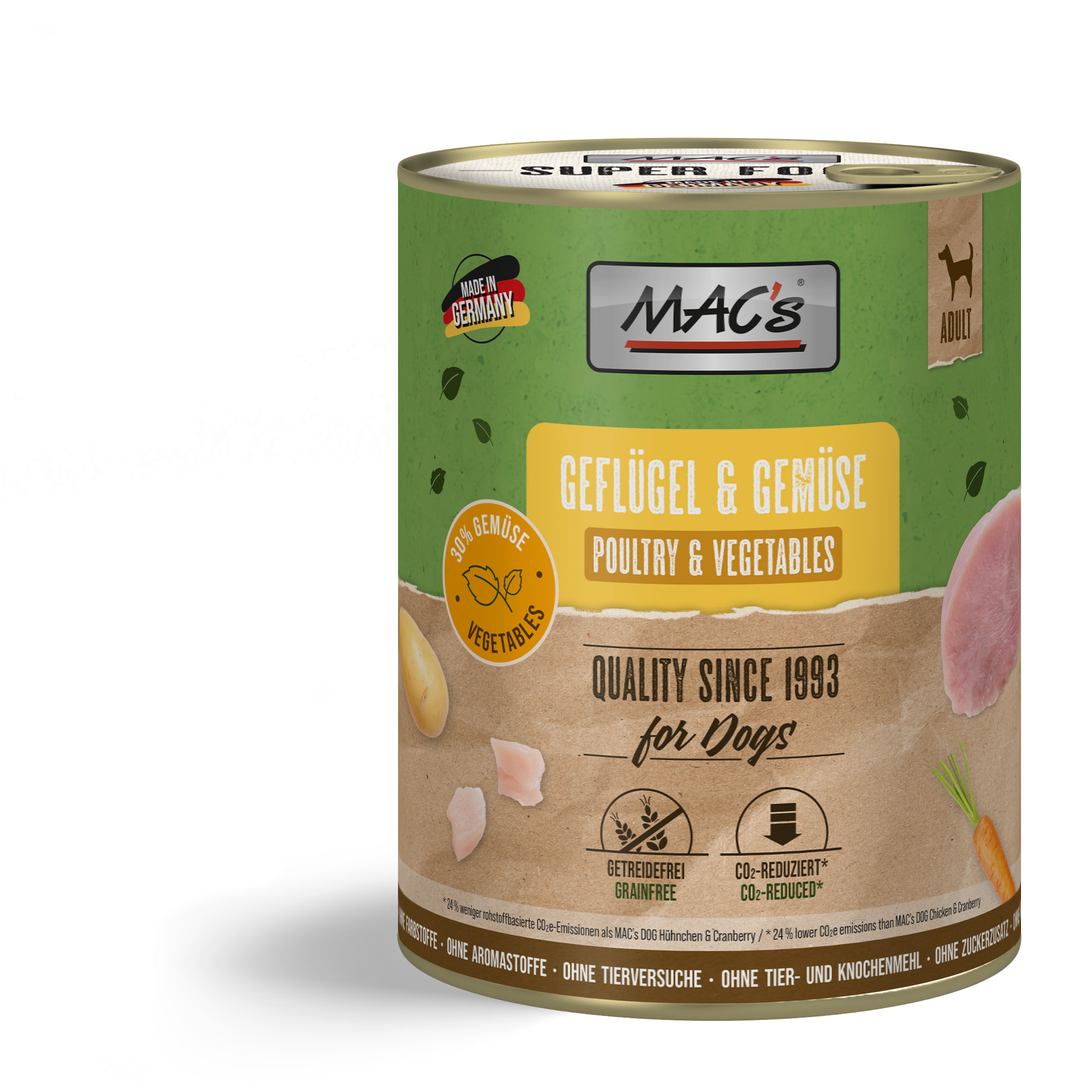 MAC's Dog Geflügel & Gemüse 800g