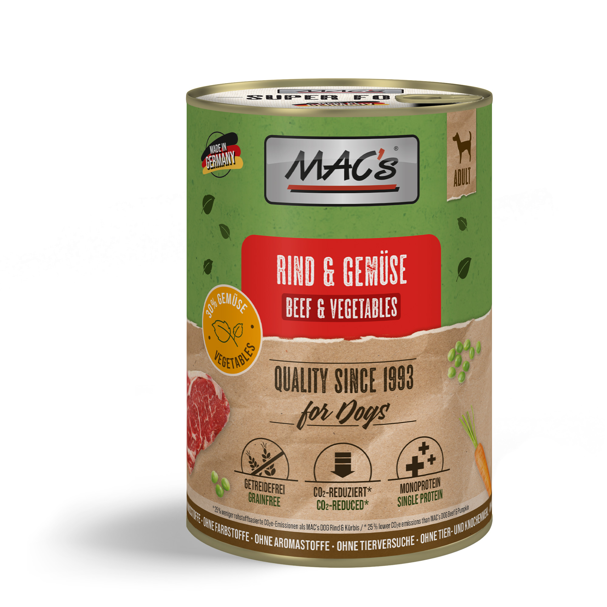 MAC's Dog Rind & Gemüse 400g