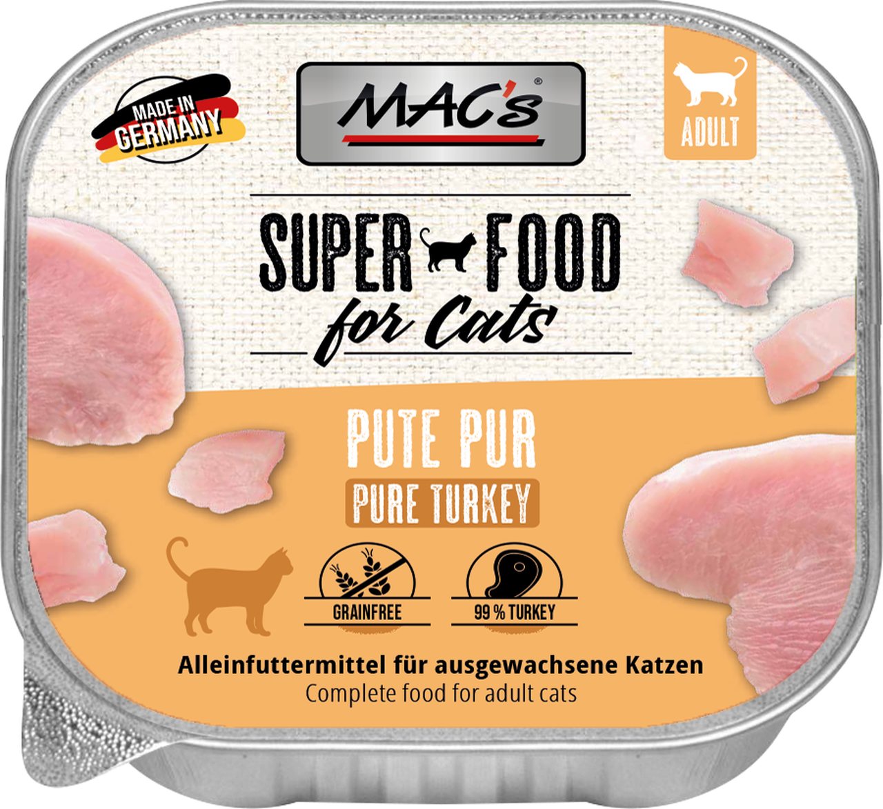 MAC's Cat Schale Pute Pur 100g