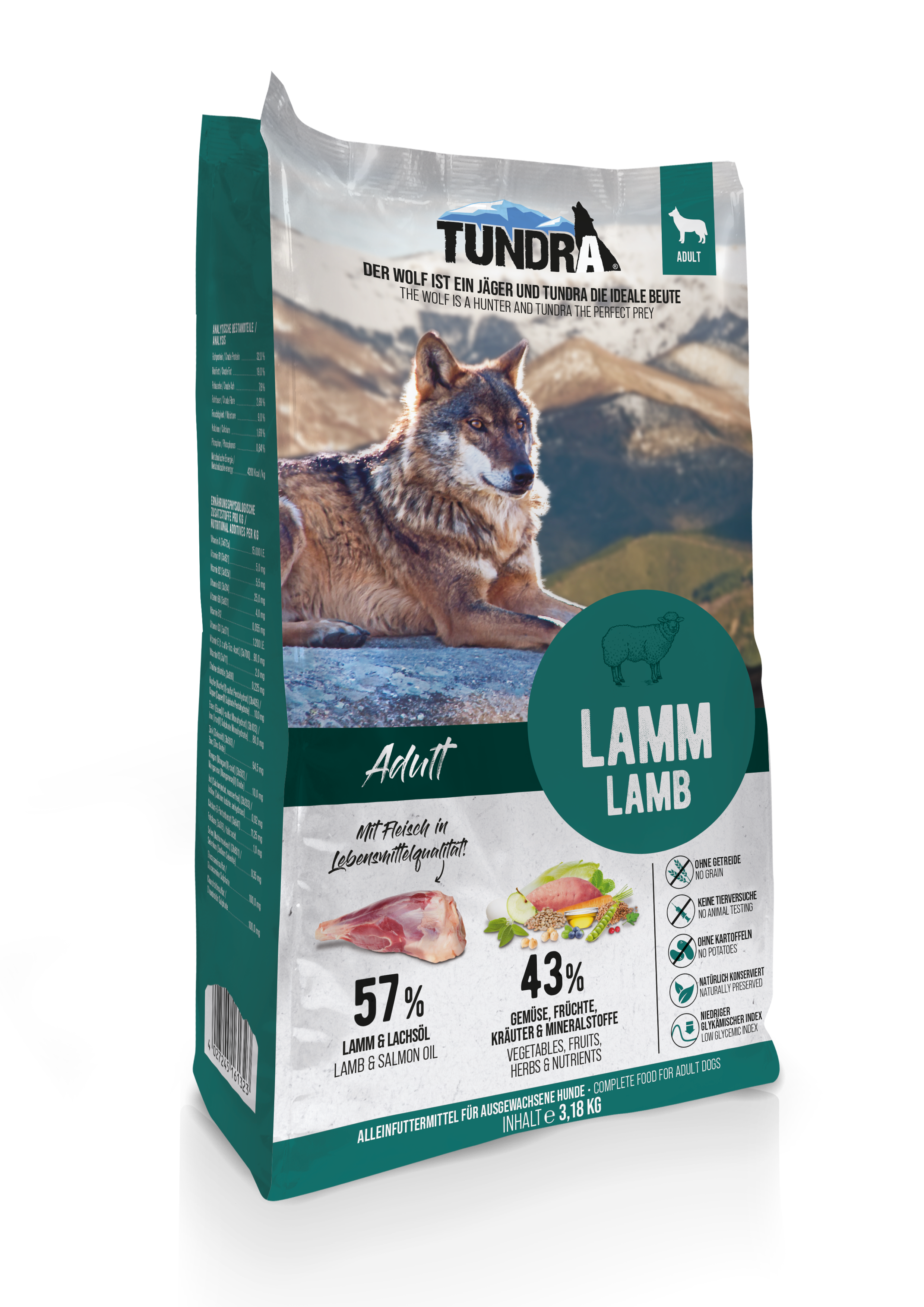 Tundra Dog Lamm 3,18kg