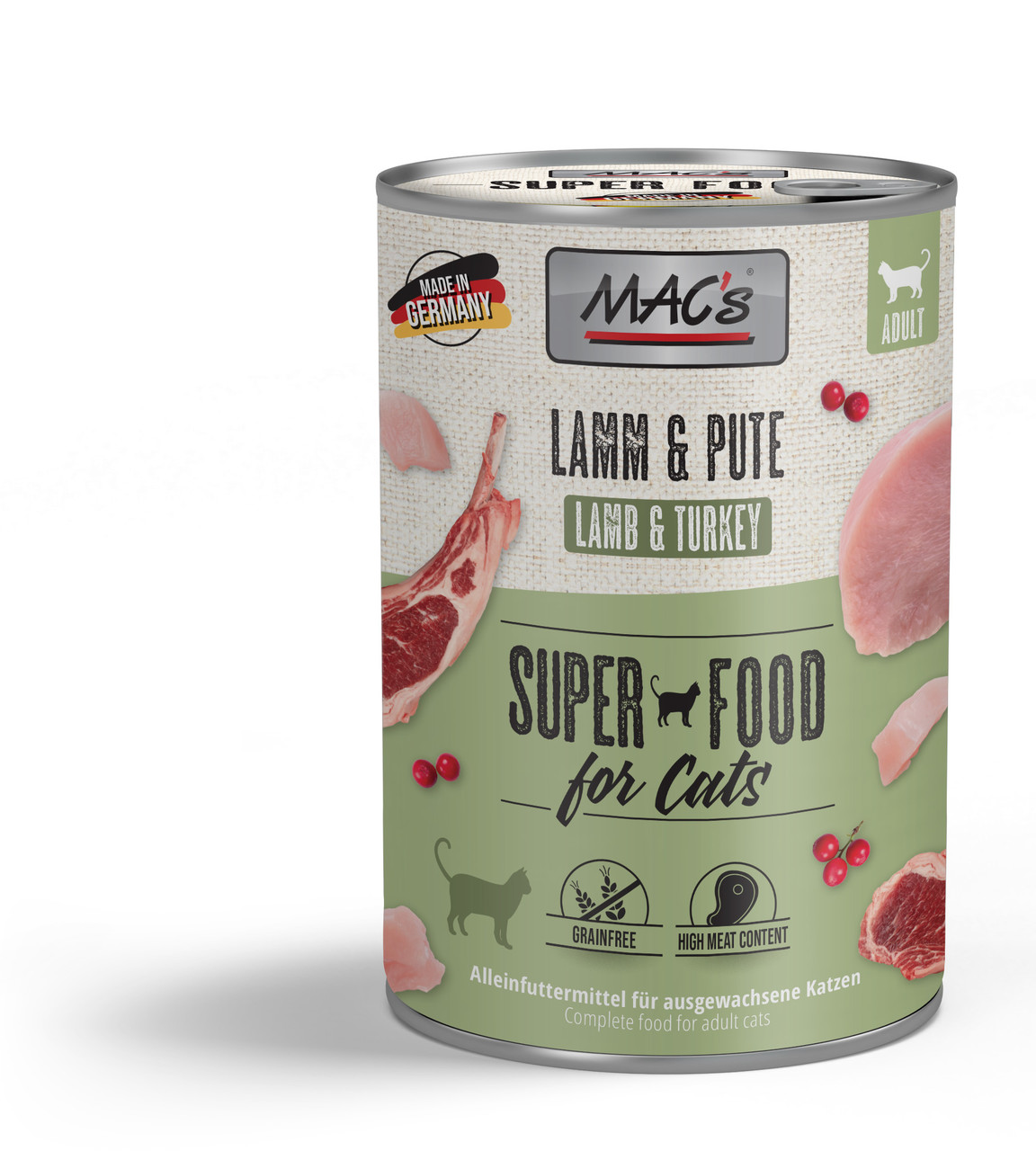 MAC's Cat Lamm & Pute 400g