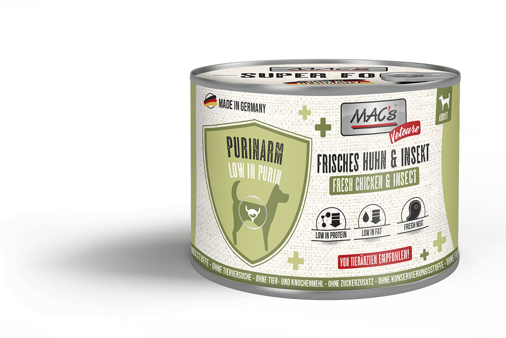 MAC's Dog Vetcare Purinarm Huhn & Insekt 200g MAC's Dog Vetcare Purinarm Huhn & Insekt 200g