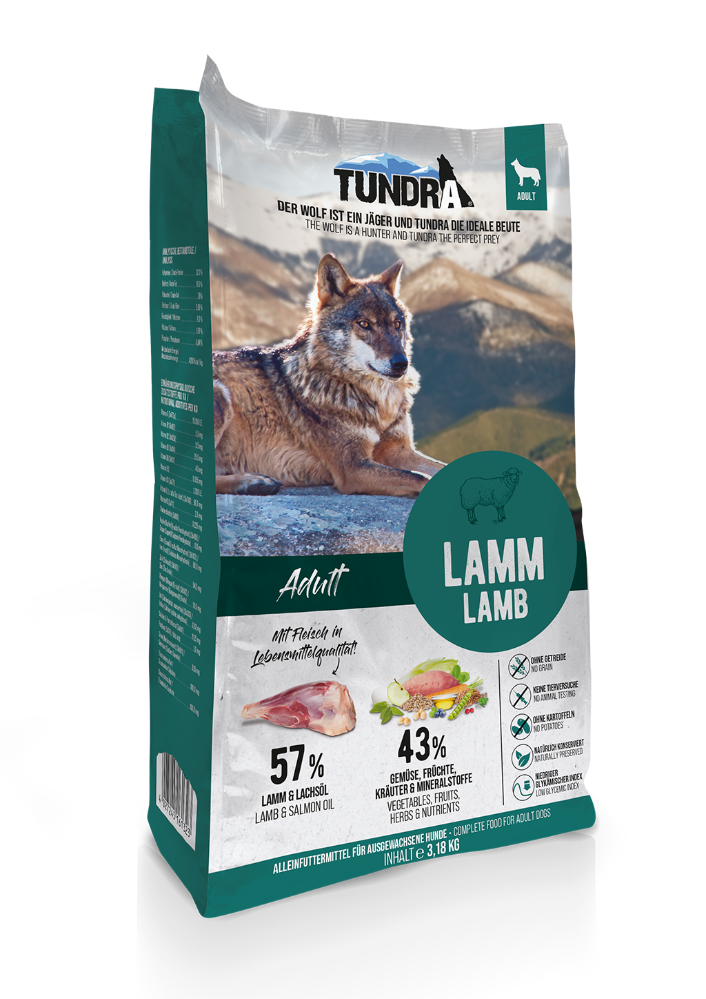 Tundra Dog Lamm 3,18kg