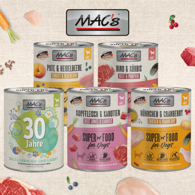 MAC's Dog Multipack "Bestseller 2" 6x800g
