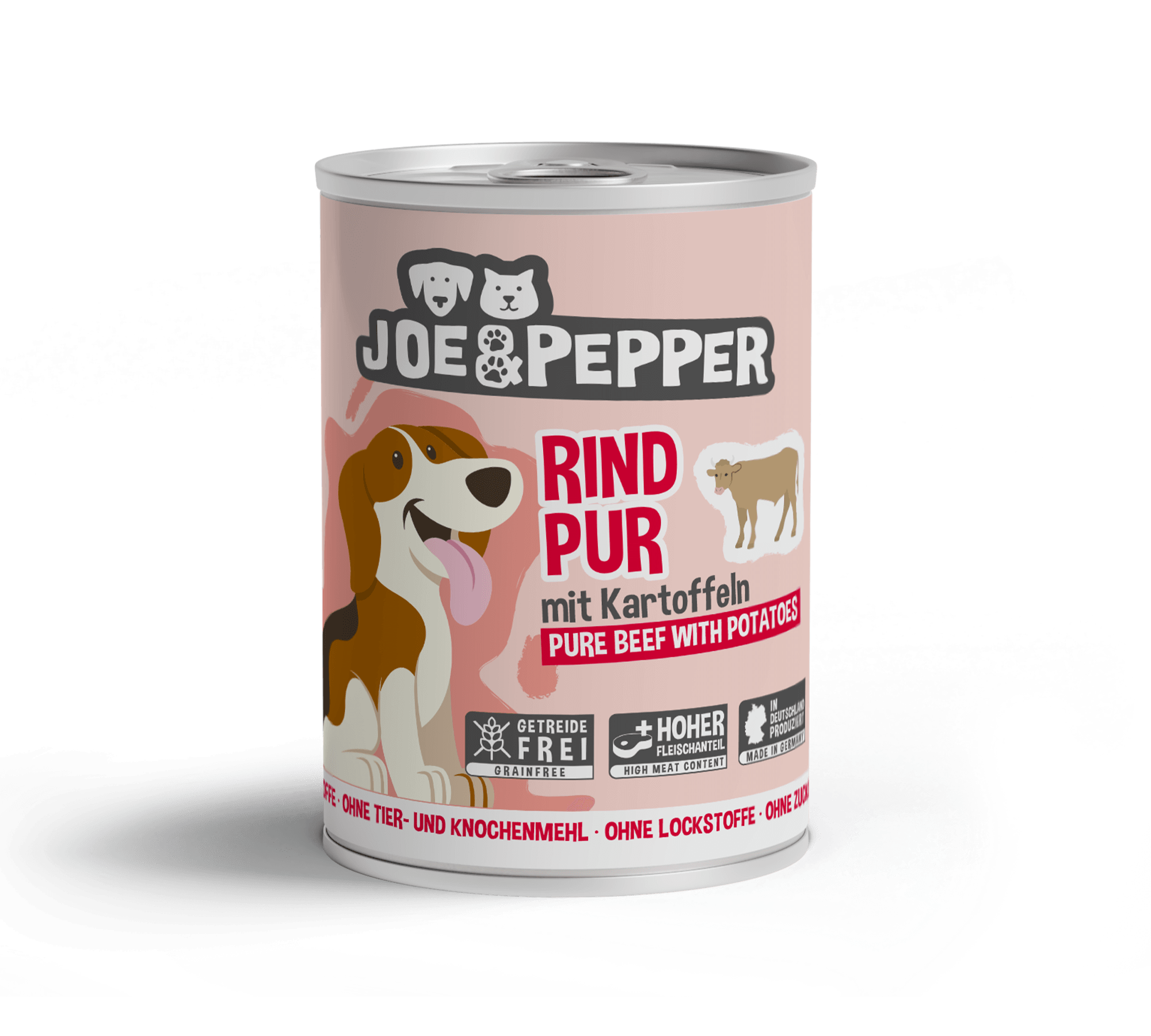 Joe & Pepper Dog Rind pur mit Kartoffeln 400g