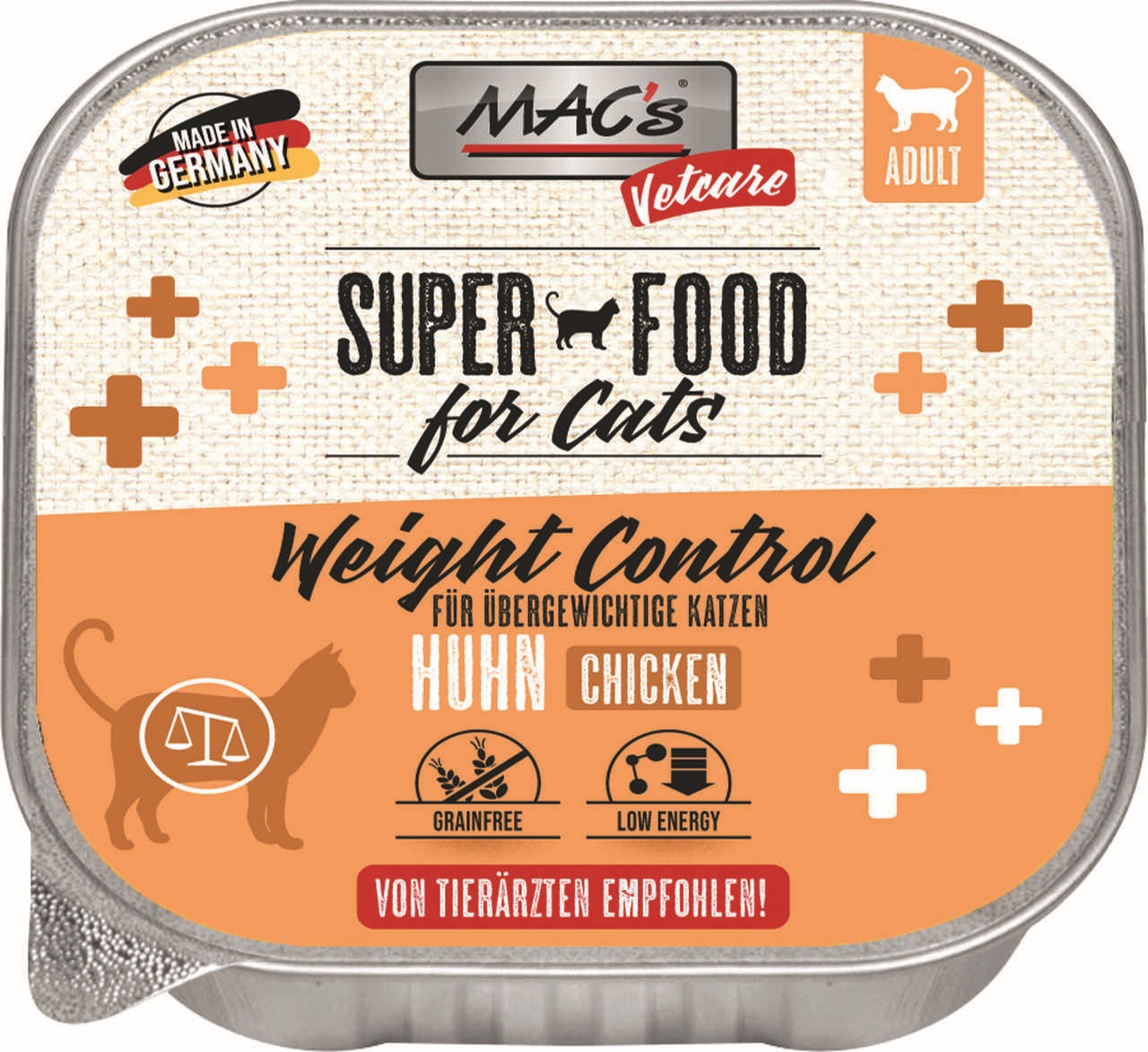 MAC's Cat Vetcare Huhn Weight Control 100g