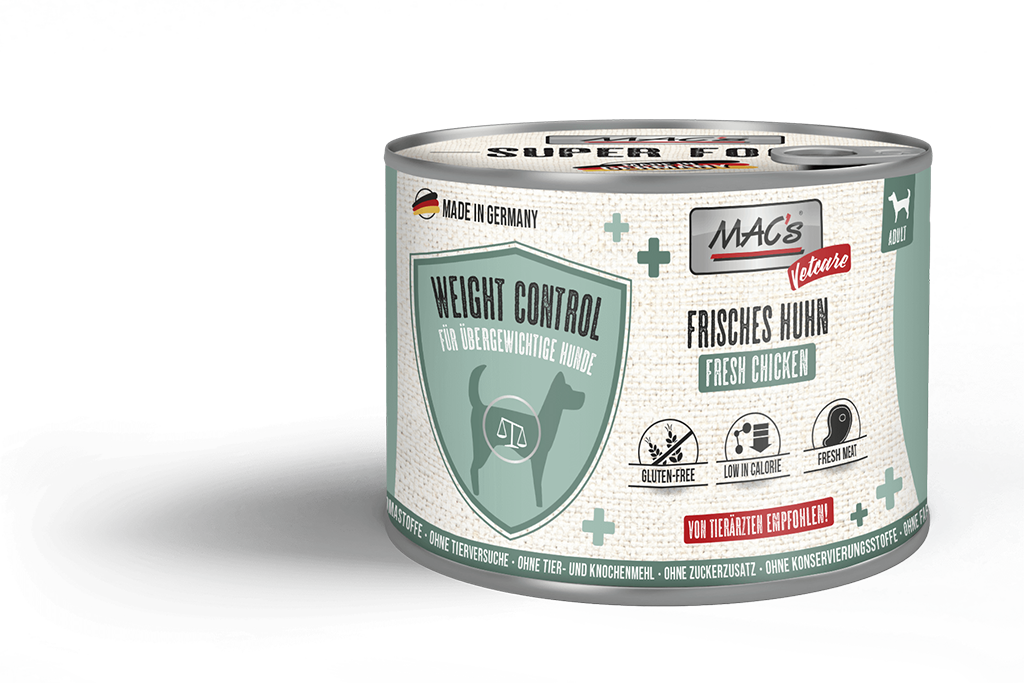 MAC's Dog Vetcare Weight Control Huhn 200g MAC's Dog Vetcare Weight Control Huhn 200g
