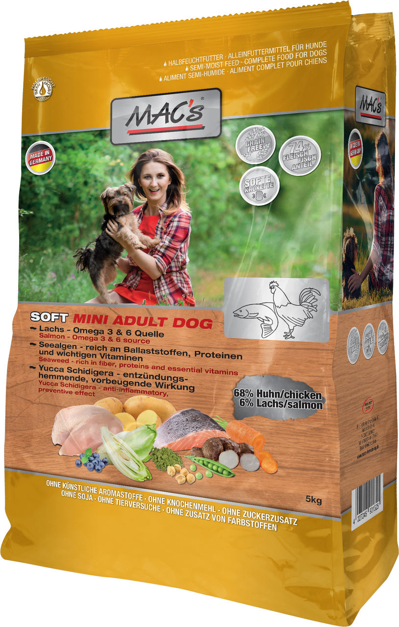 MAC's Dog Soft Mini Huhn & Lachs 5kg