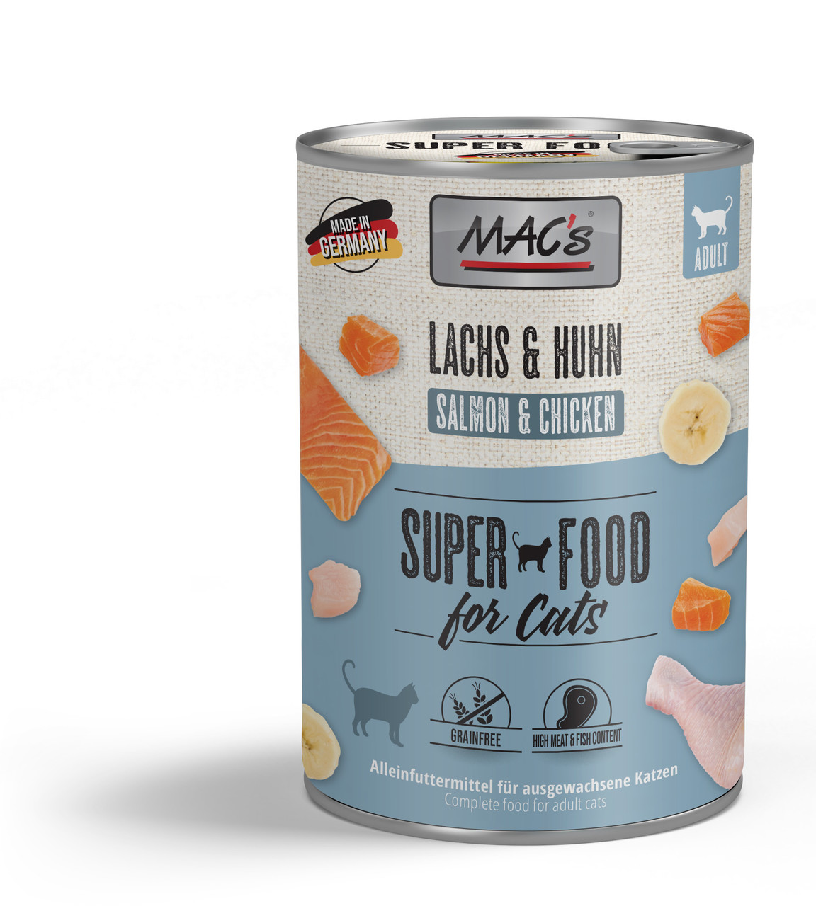 MAC's Cat Lachs & Huhn 400g