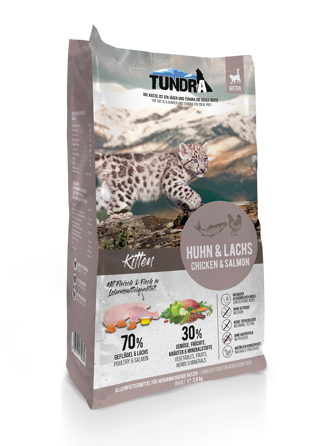 Tundra Cat Kitten Huhn & Lachs 3,8kg