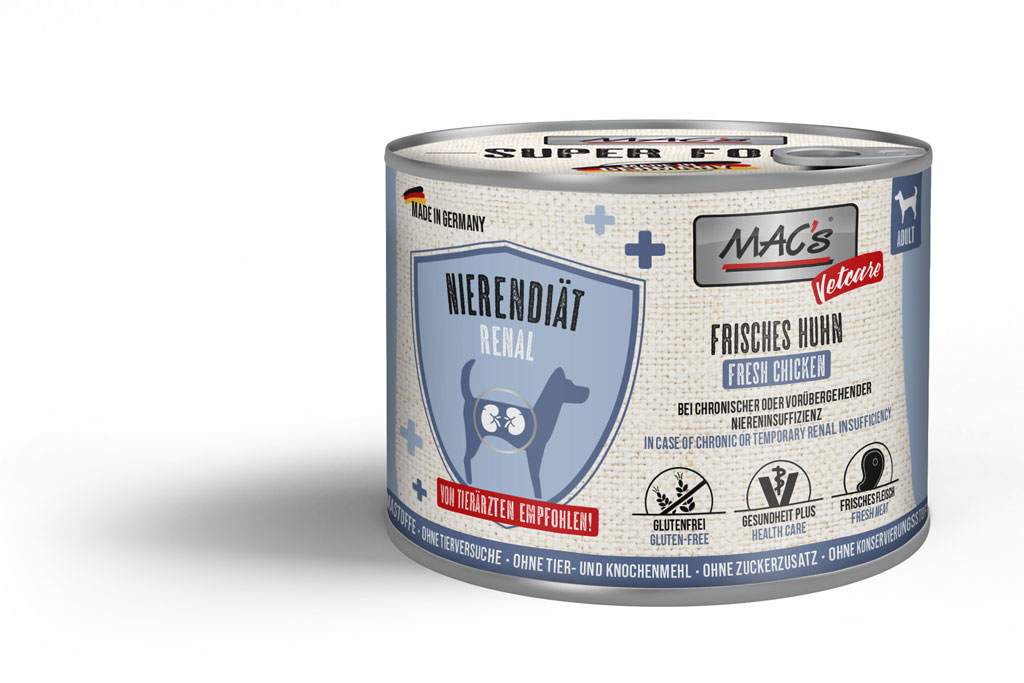 MAC's Dog Vetcare Nierendiät Huhn 200g