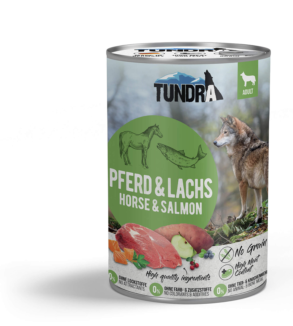Tundra Dog Pferd & Lachs 400g Auslaufartikel