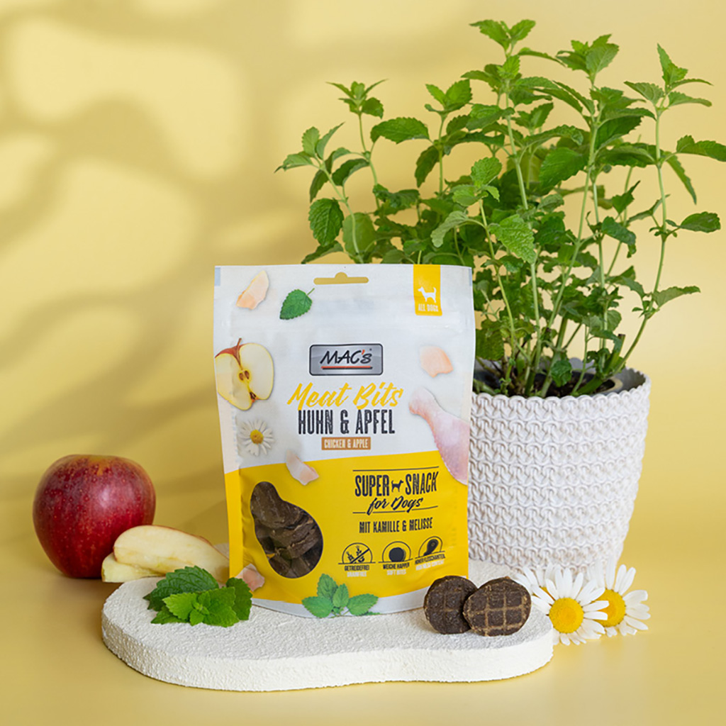 MACs Dog Meat Bits Huhn & Apfel 90g