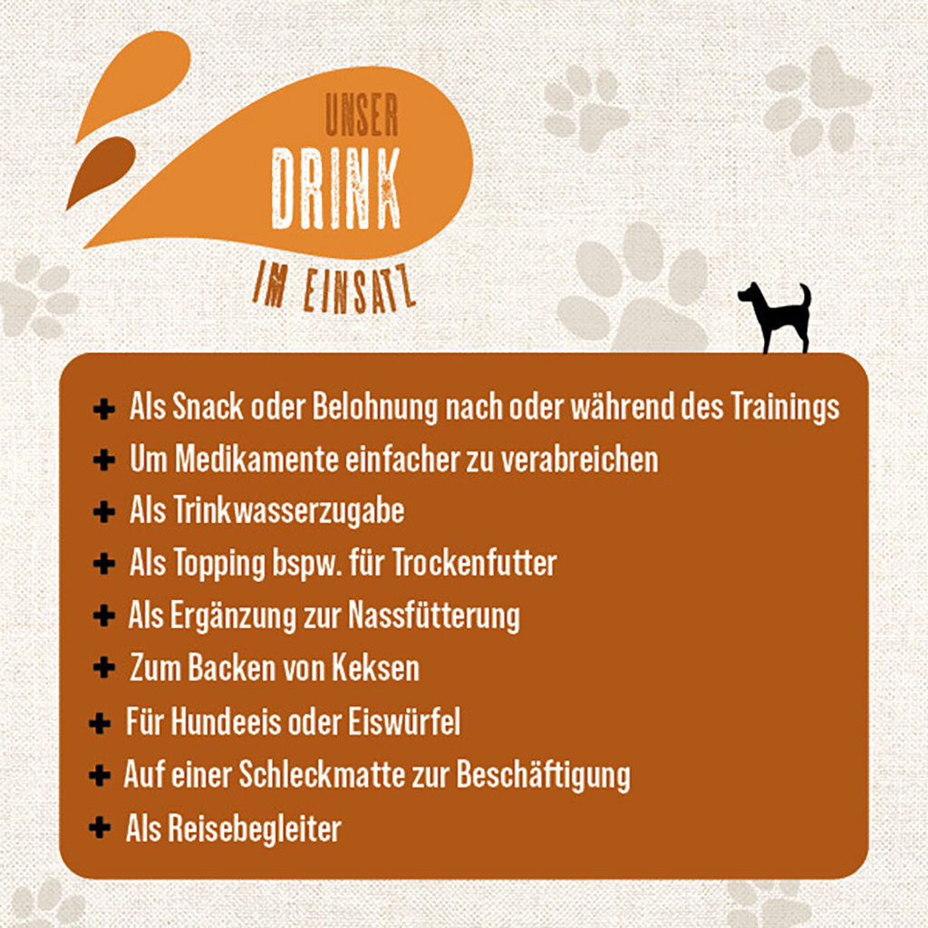 MAC's Dog Paw Power Drink Huhn 185g