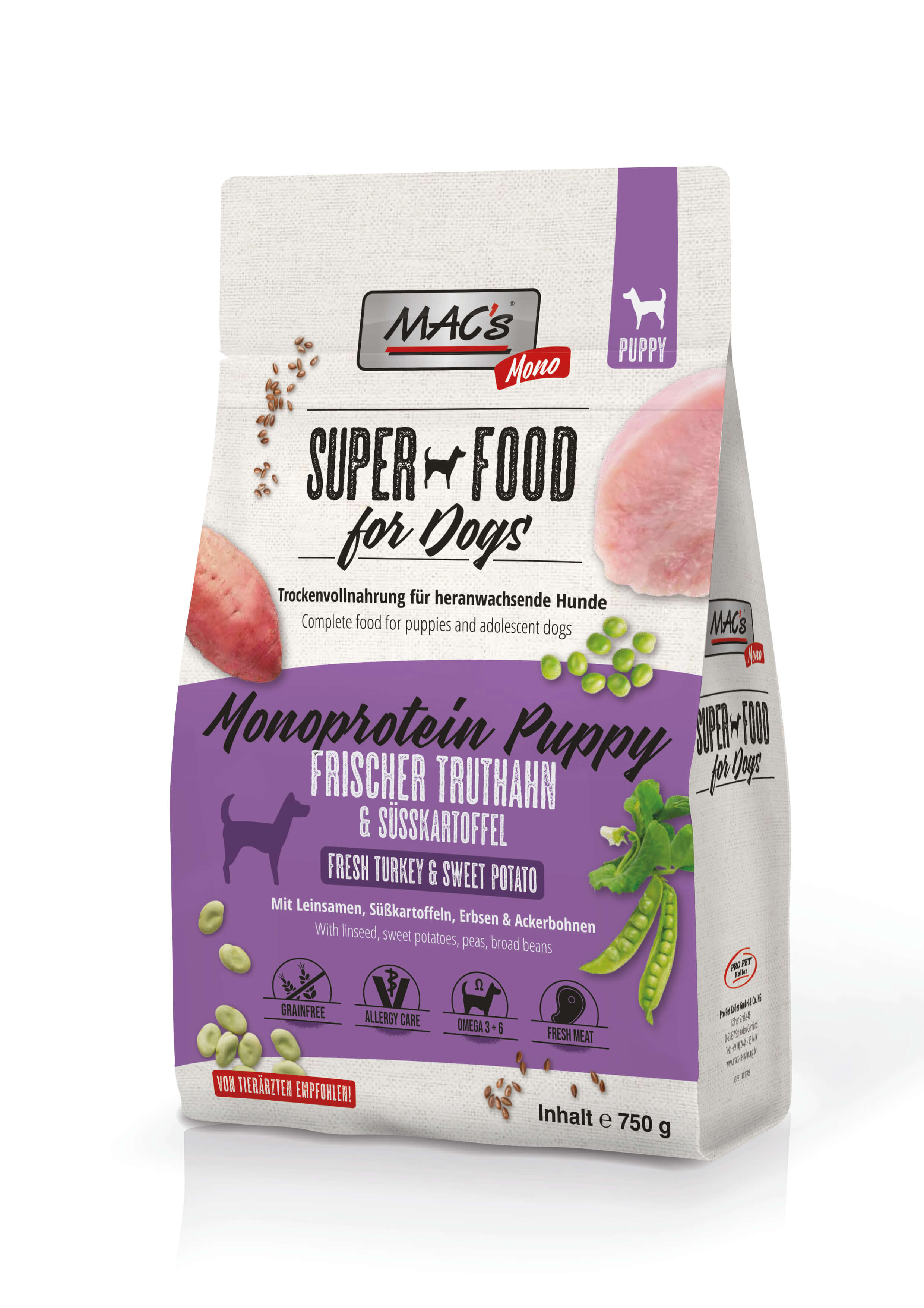 MAC's Dog Mono Puppy 750g