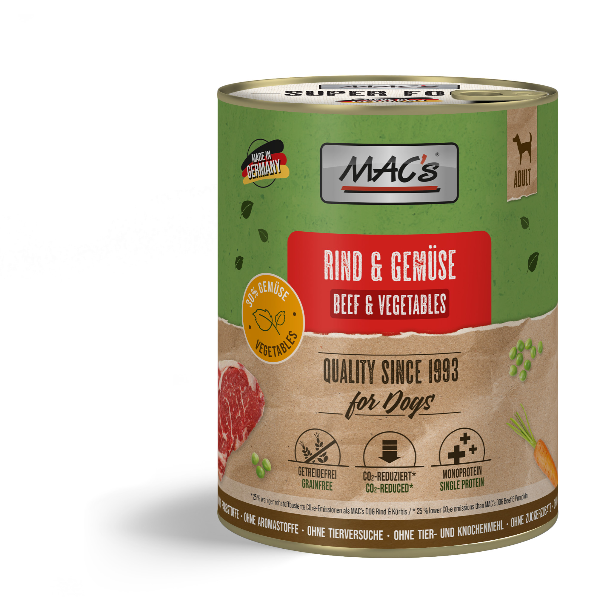 MAC's Dog Rind & Gemüse 800g