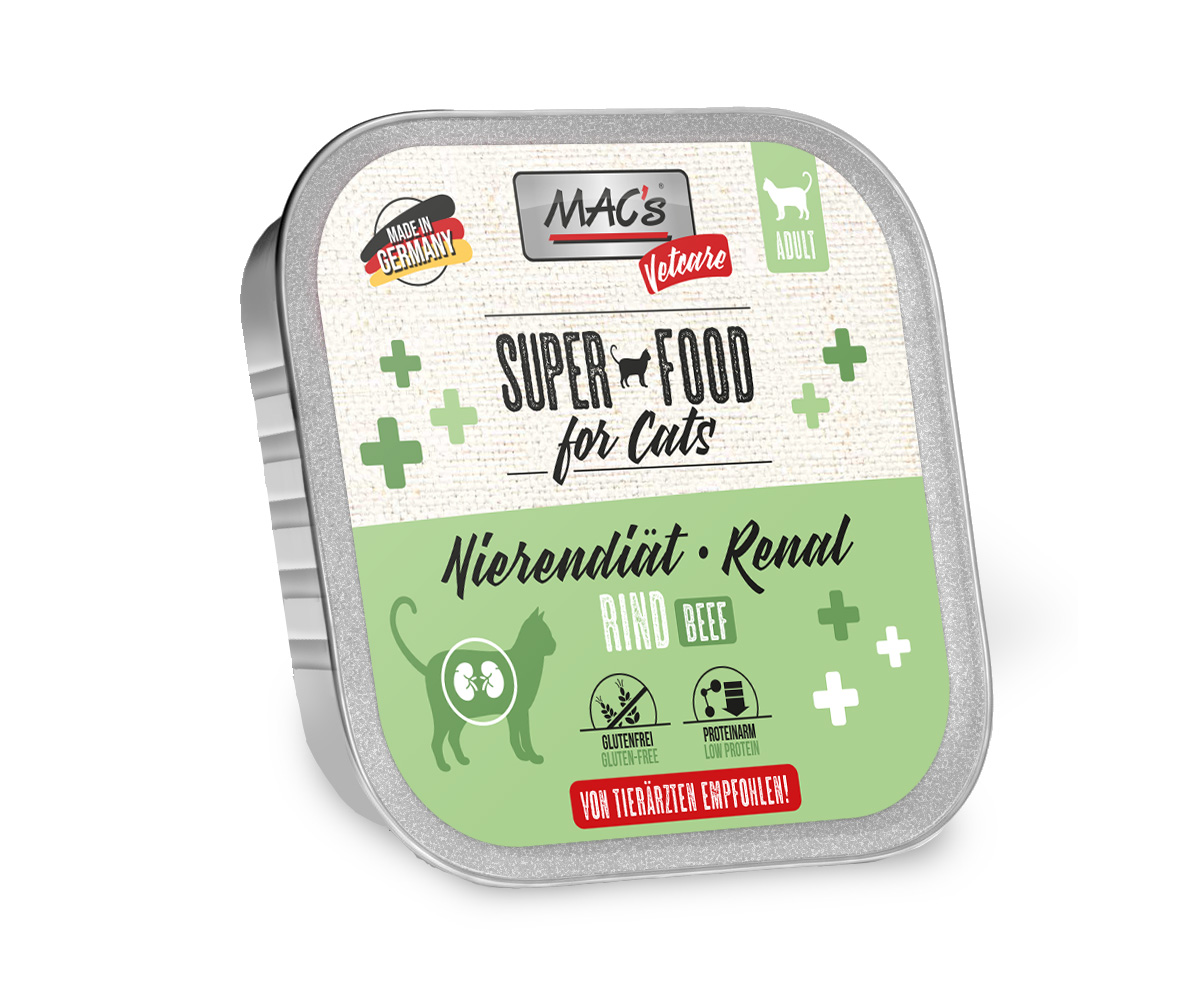MAC's Cat Vetcare Rind Nierendiät 100g
