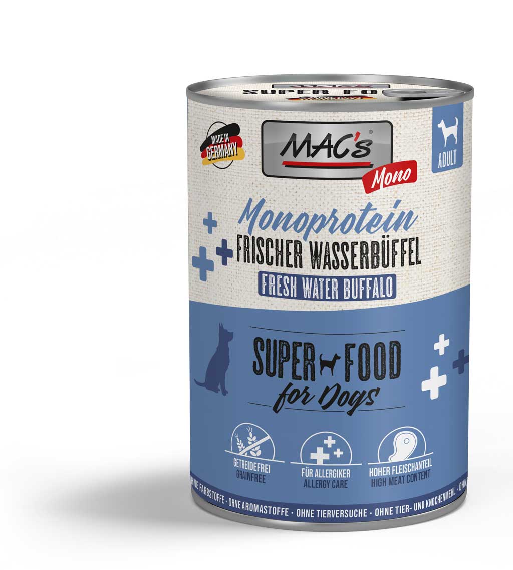 MAC's Dog Mono Wasserbüffel 400g