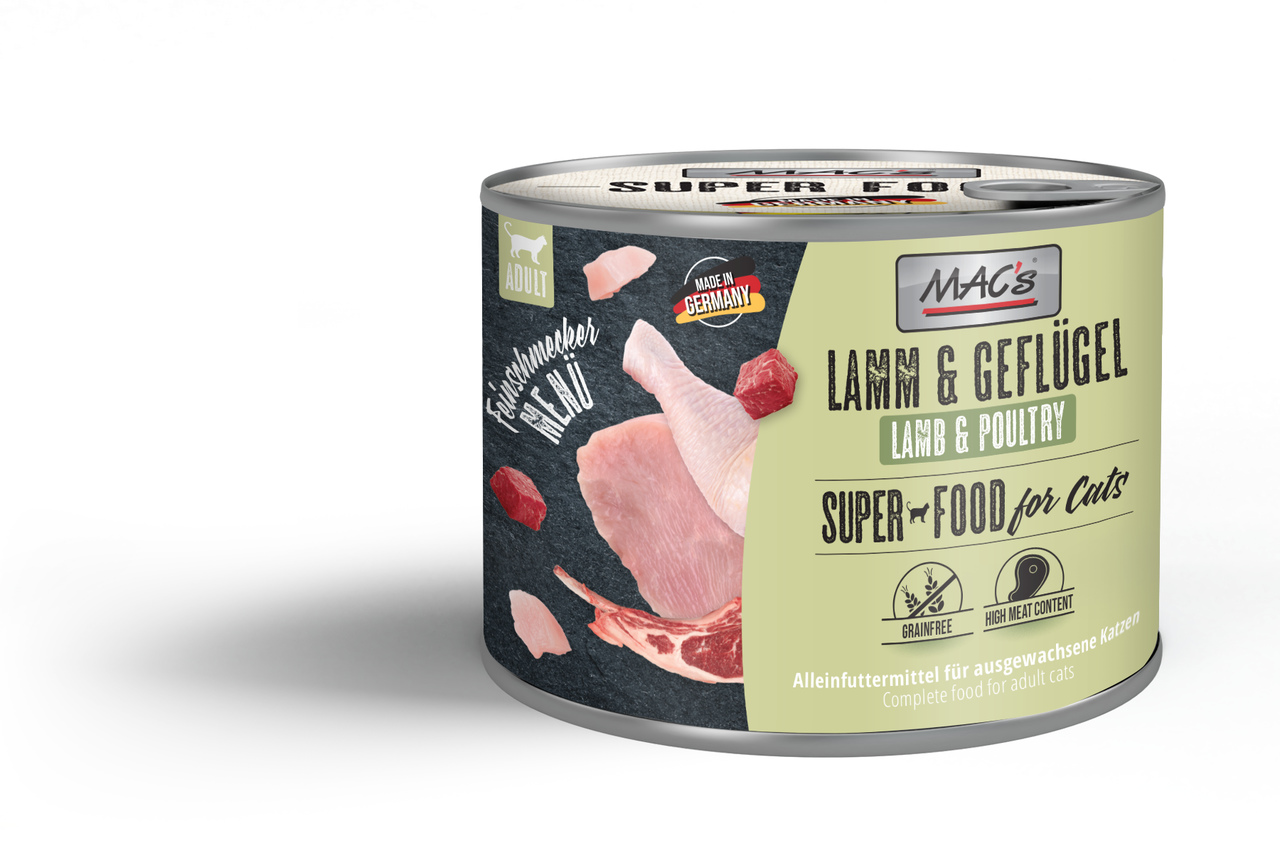MAC's Cat Feinschmecker Lamm & Geflügel 200g