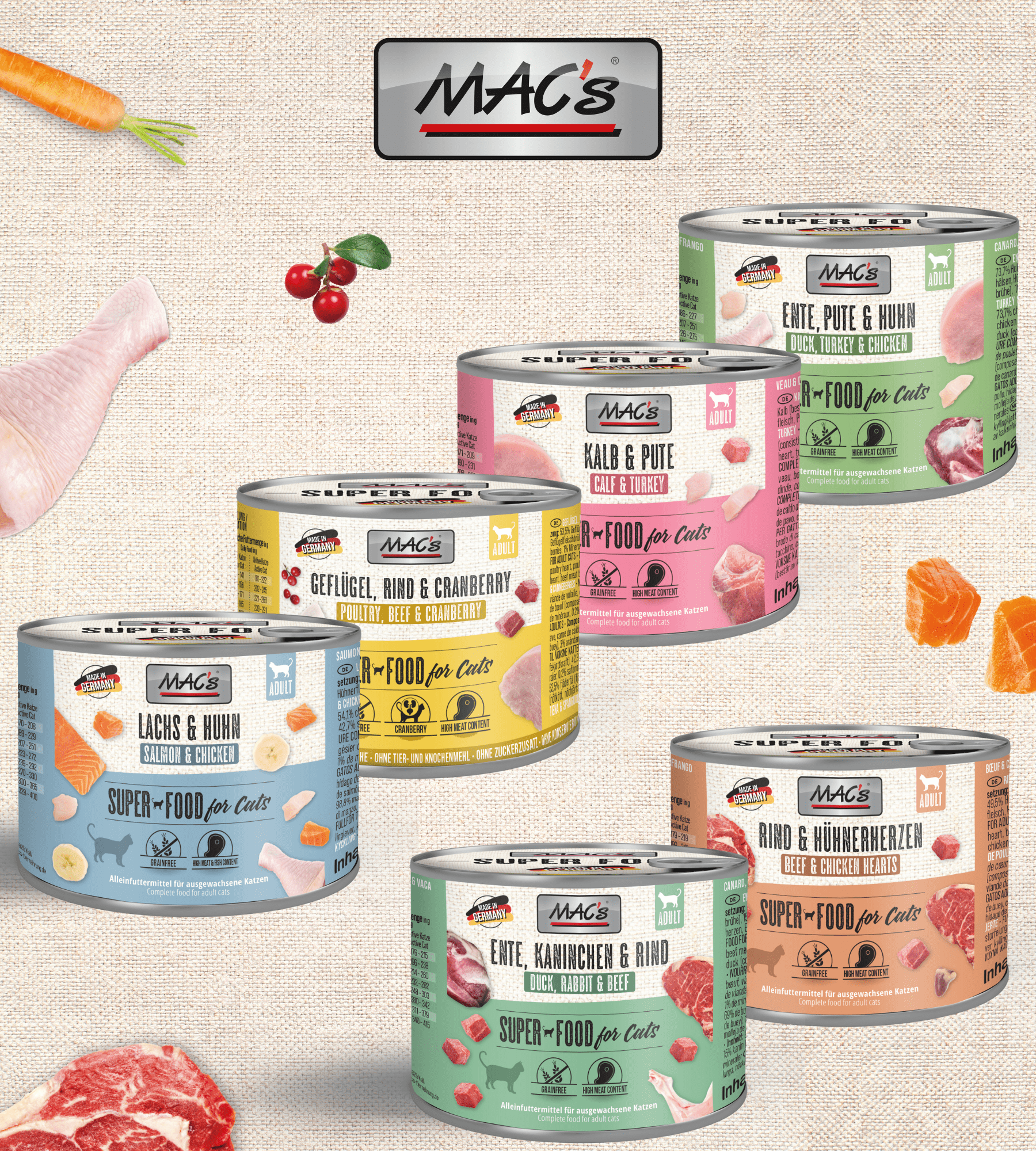 MAC's Cat Multipack "Bestseller" 6x200g
