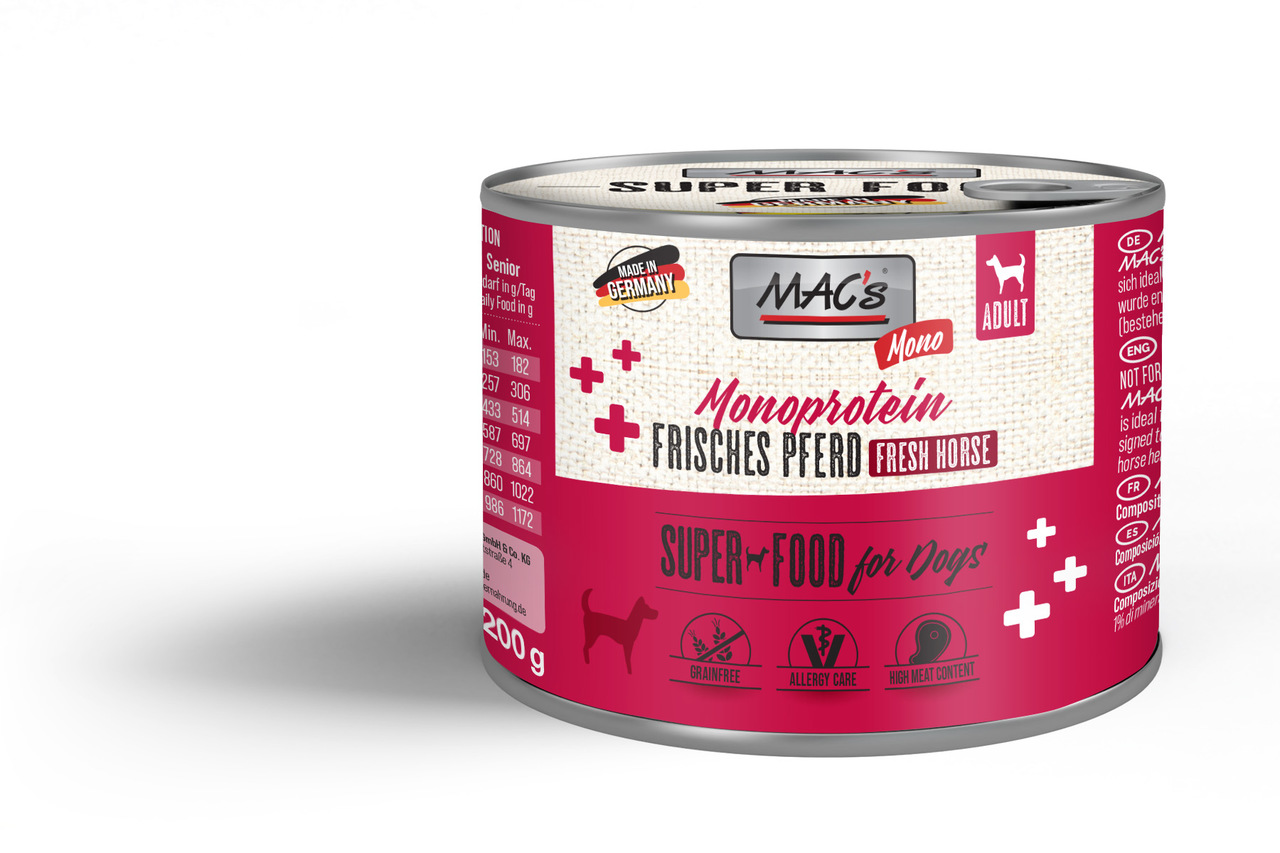 MAC's Dog Mono frisches Pferd 200g