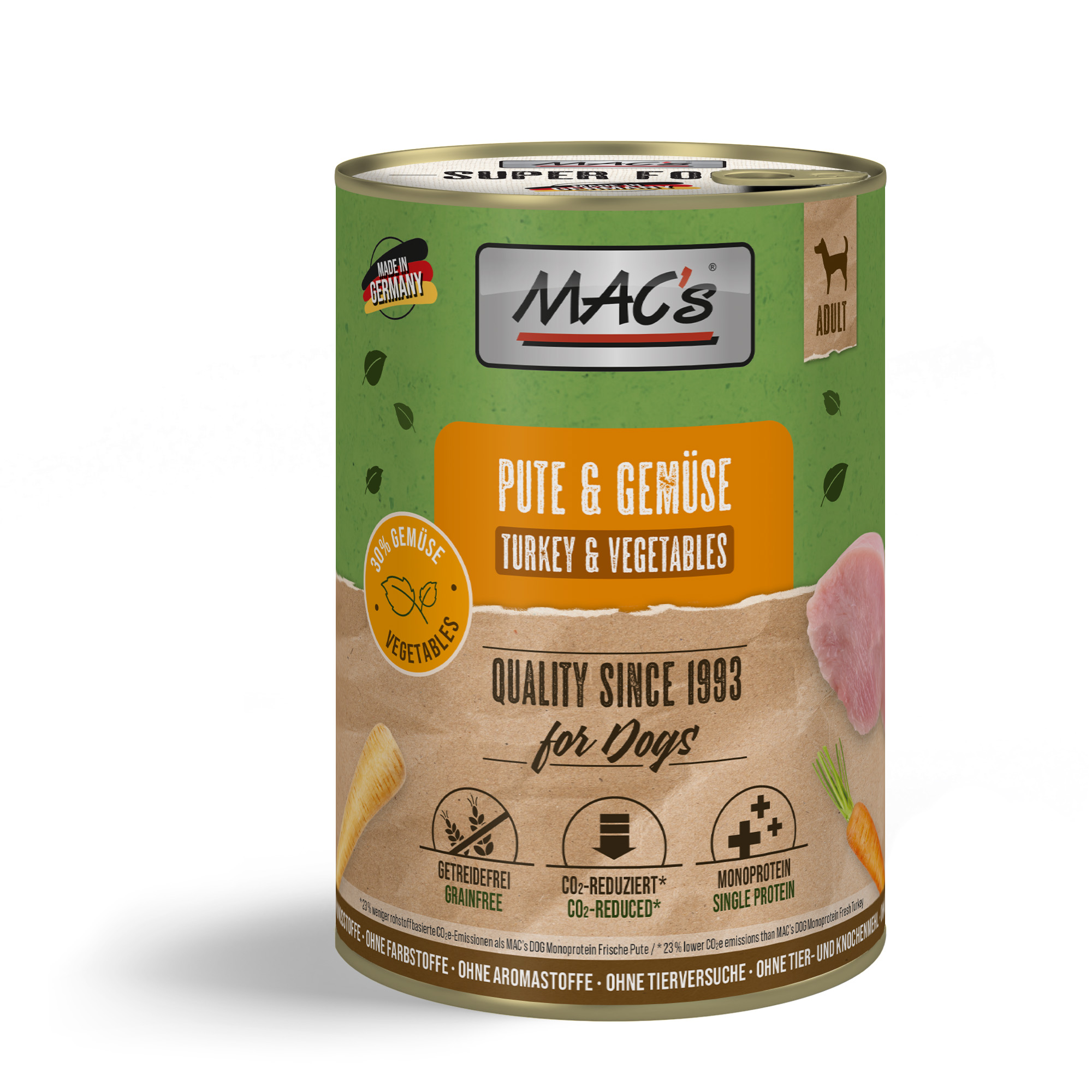 MAC's Dog Pute & Gemüse 400g