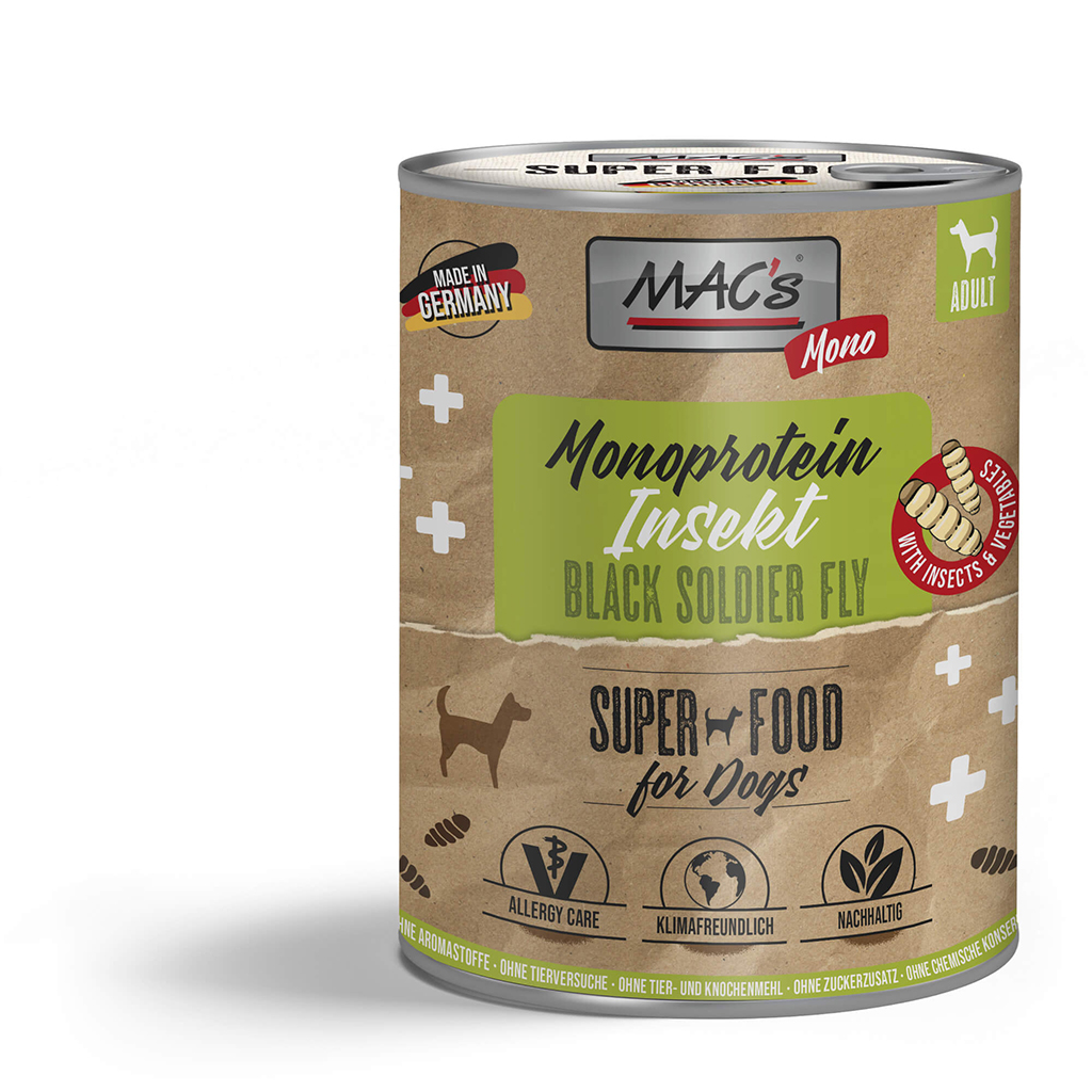 SONDERPOSTEN MAC´s Dog Mono Insekt 750g