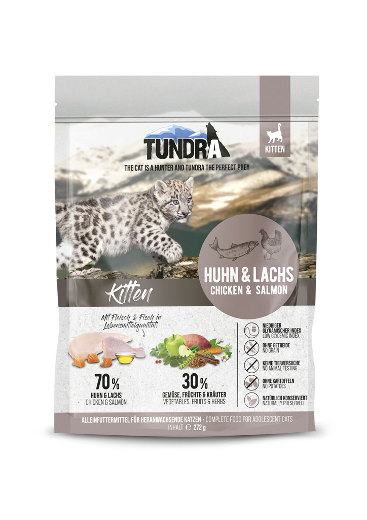 Tundra Cat Kitten Huhn & Lachs 272g