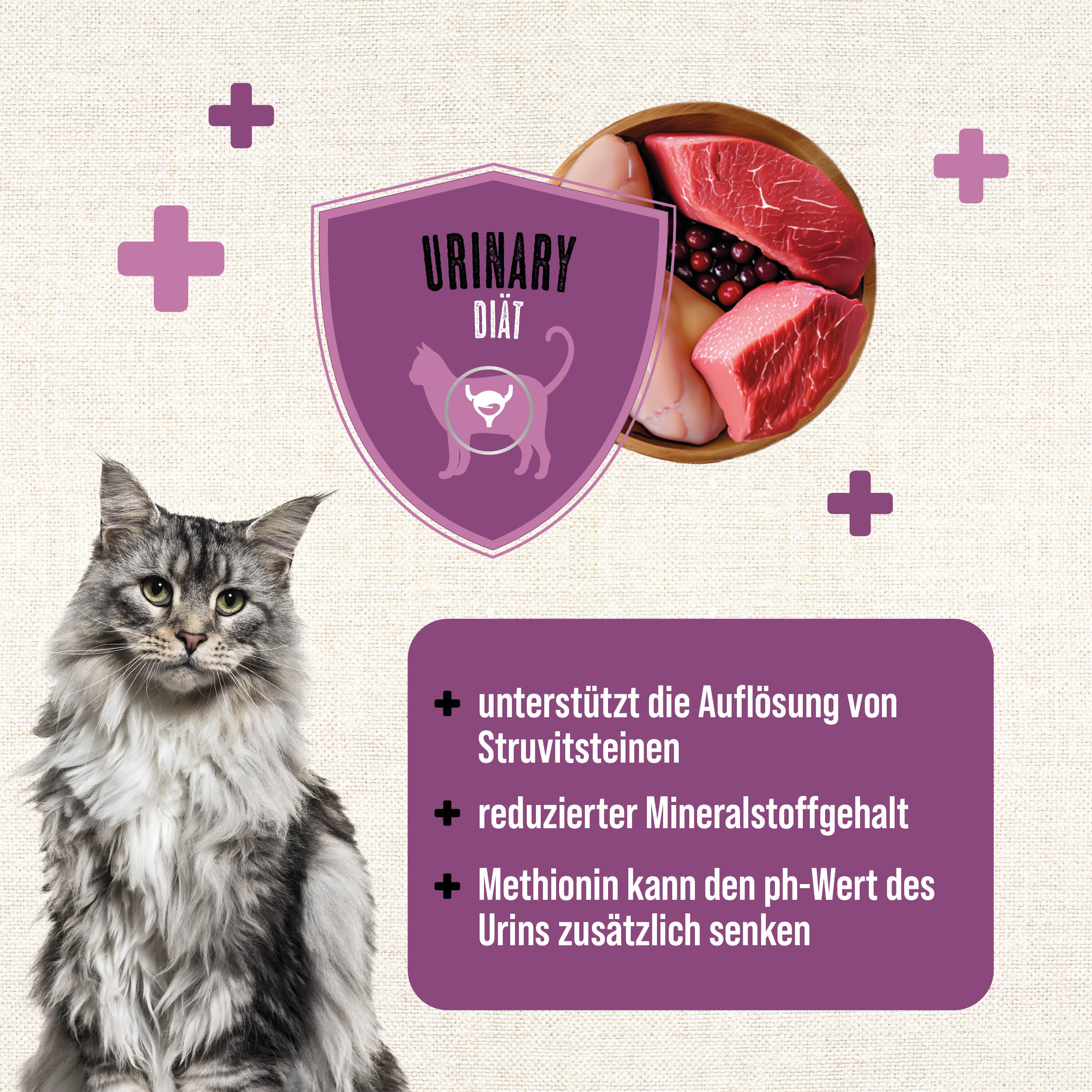 MAC's Cat Vetcare Urinary Huhn 400g