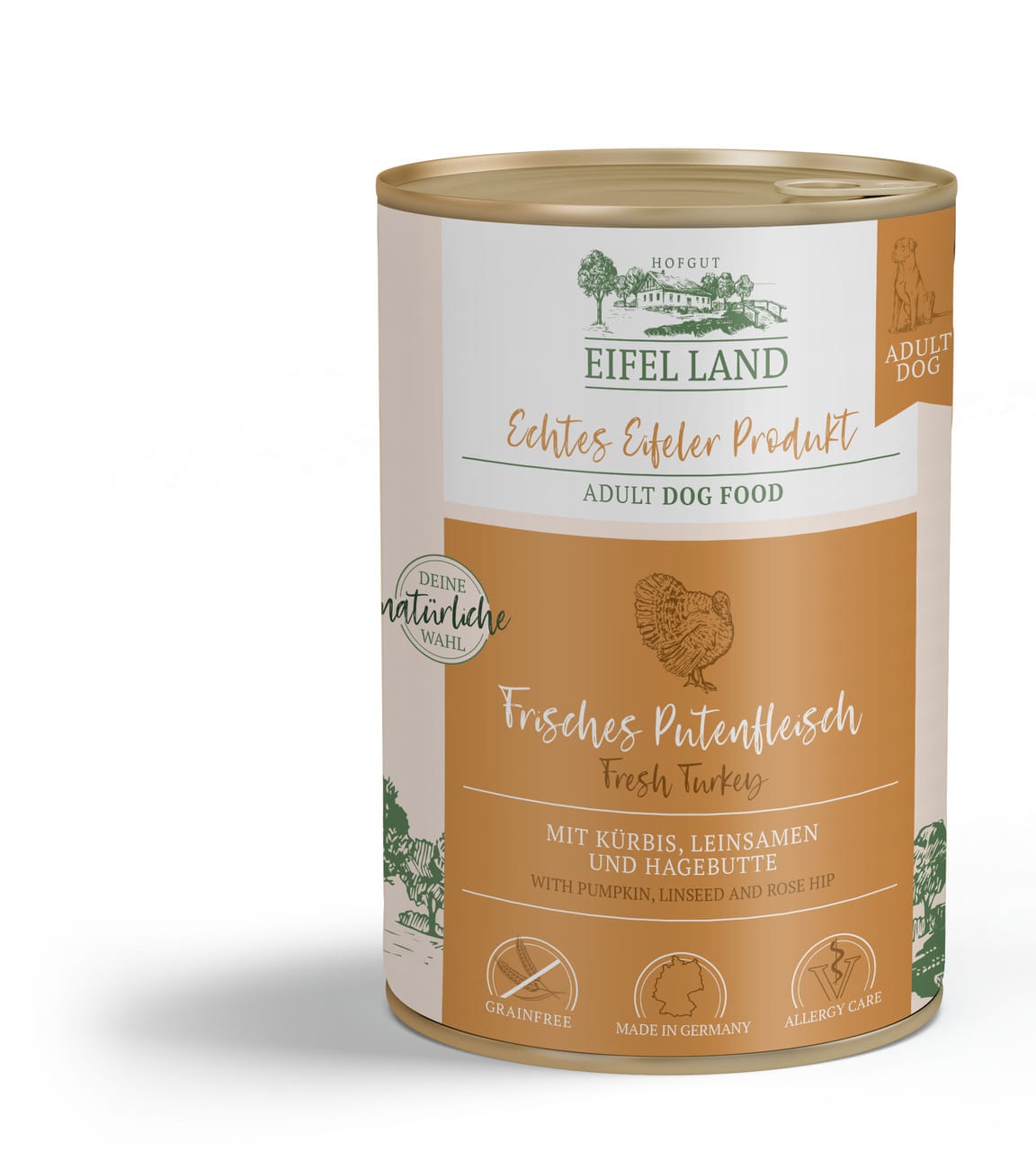 Eifel Land Dog frisches Putenfleisch 400g