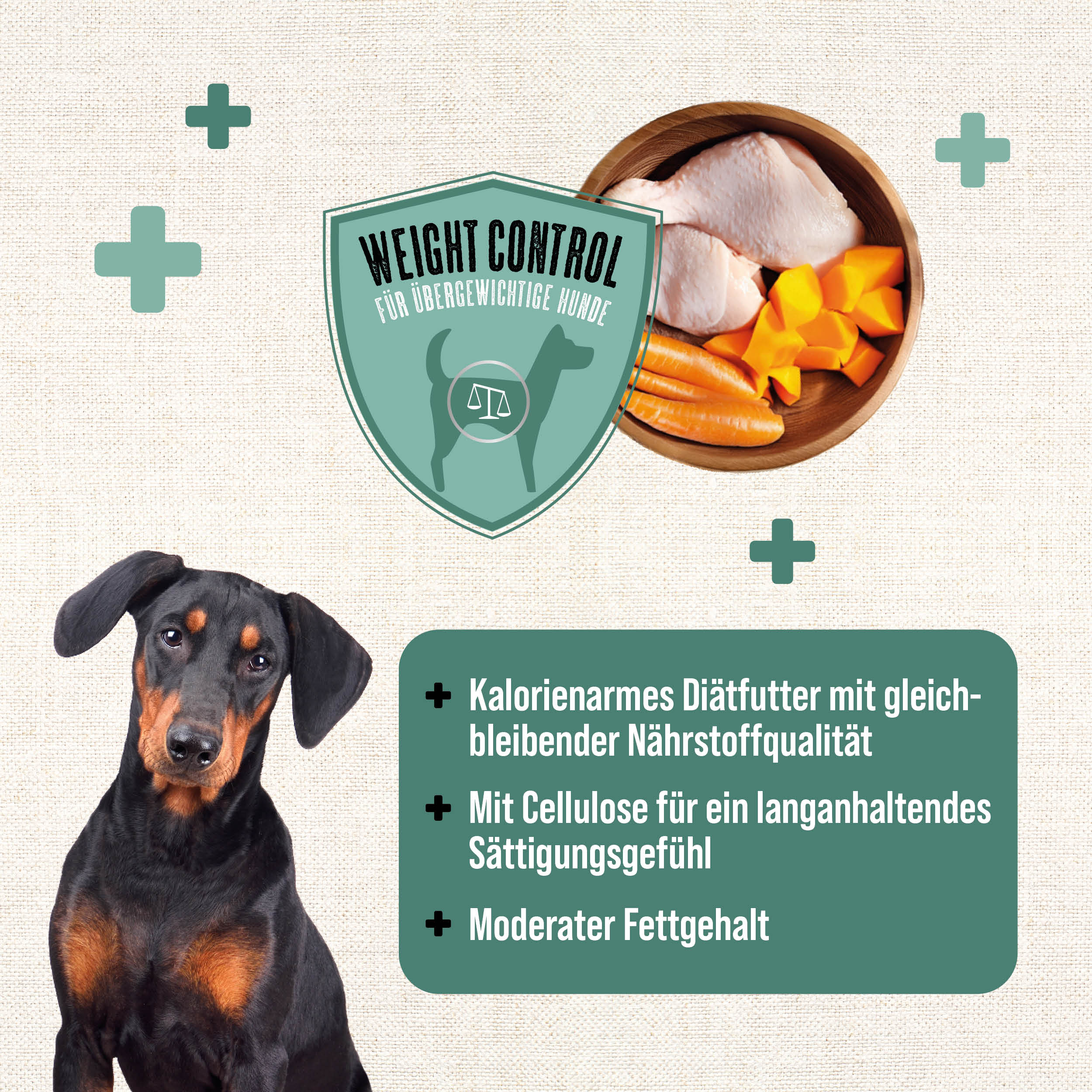 MAC's Dog Vetcare Weight Control Huhn 200g